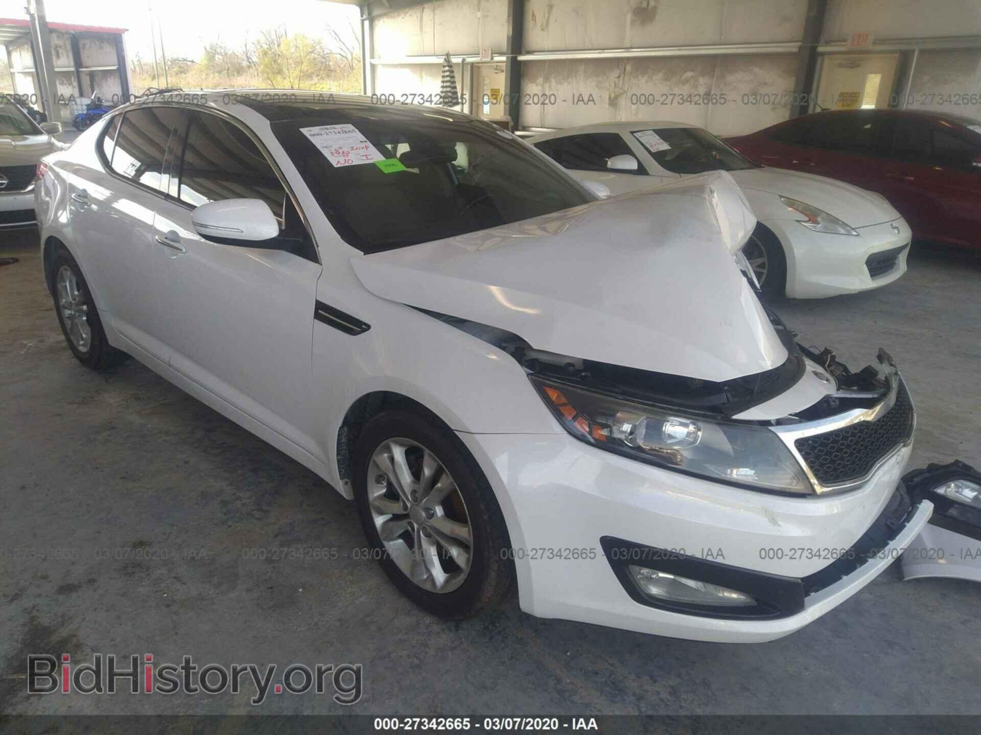 Фотография 5XXGN4A79CG034346 - KIA OPTIMA 2012