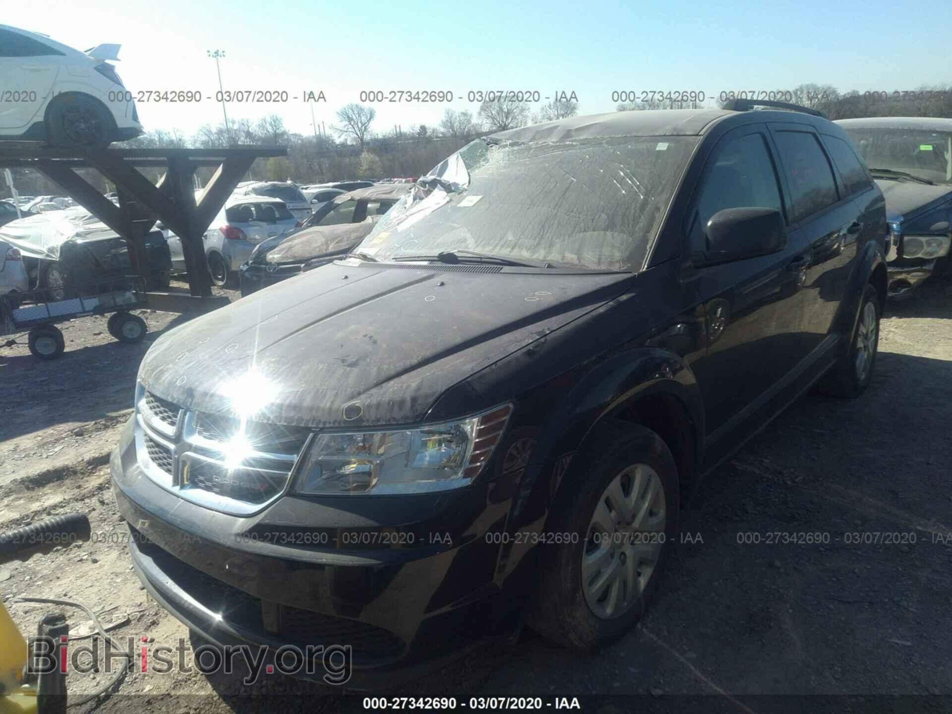 2017 DODGE JOURNEY - VIN: 3C4PDCAB8HT633252 - Фото 2