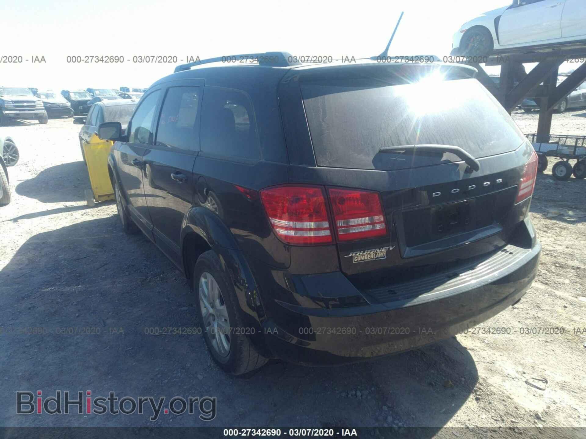 2017 DODGE JOURNEY - VIN: 3C4PDCAB8HT633252 - Фото 3