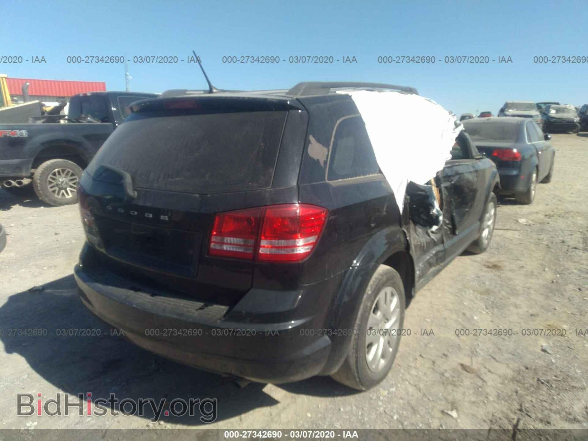 2017 DODGE JOURNEY - VIN: 3C4PDCAB8HT633252 - Фото 4