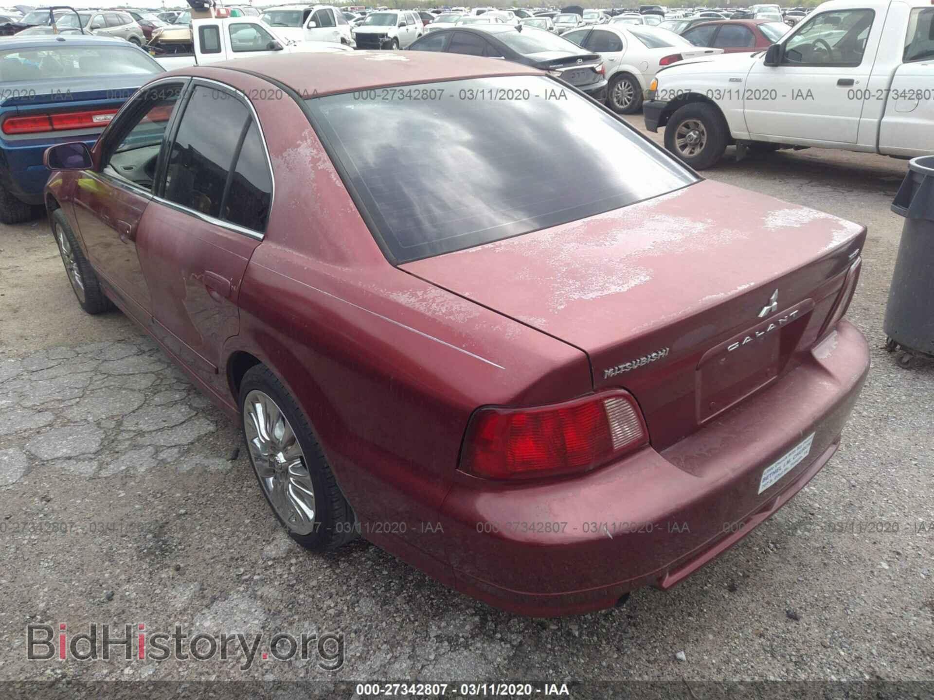 2002 MITSUBISHI GALANT - VIN: 4A3AA46G52E080105 - Фото 3