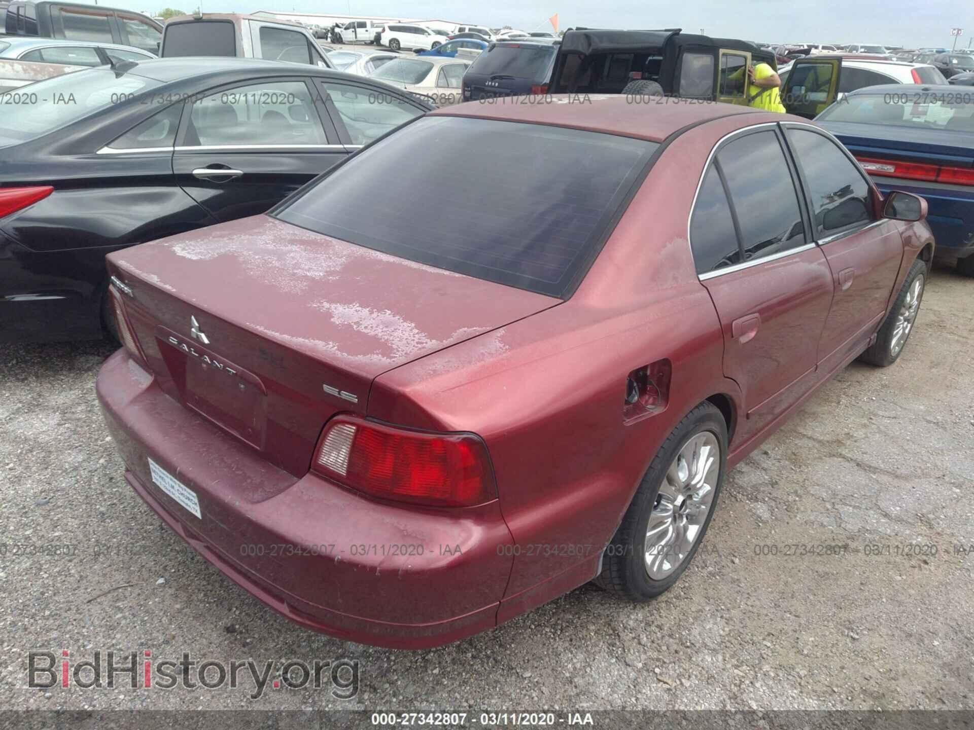 2002 MITSUBISHI GALANT - VIN: 4A3AA46G52E080105 - Фото 4