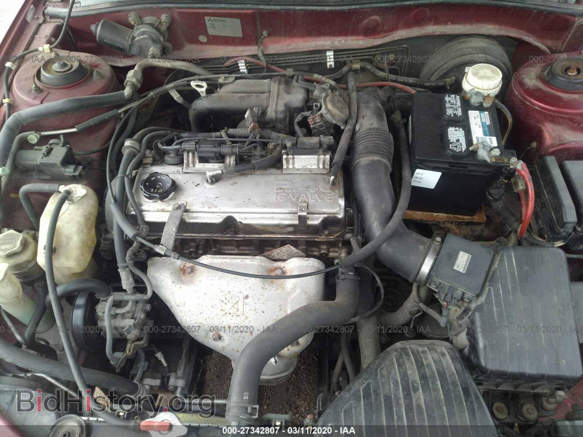 2002 MITSUBISHI GALANT - VIN: 4A3AA46G52E080105 - Фото 10