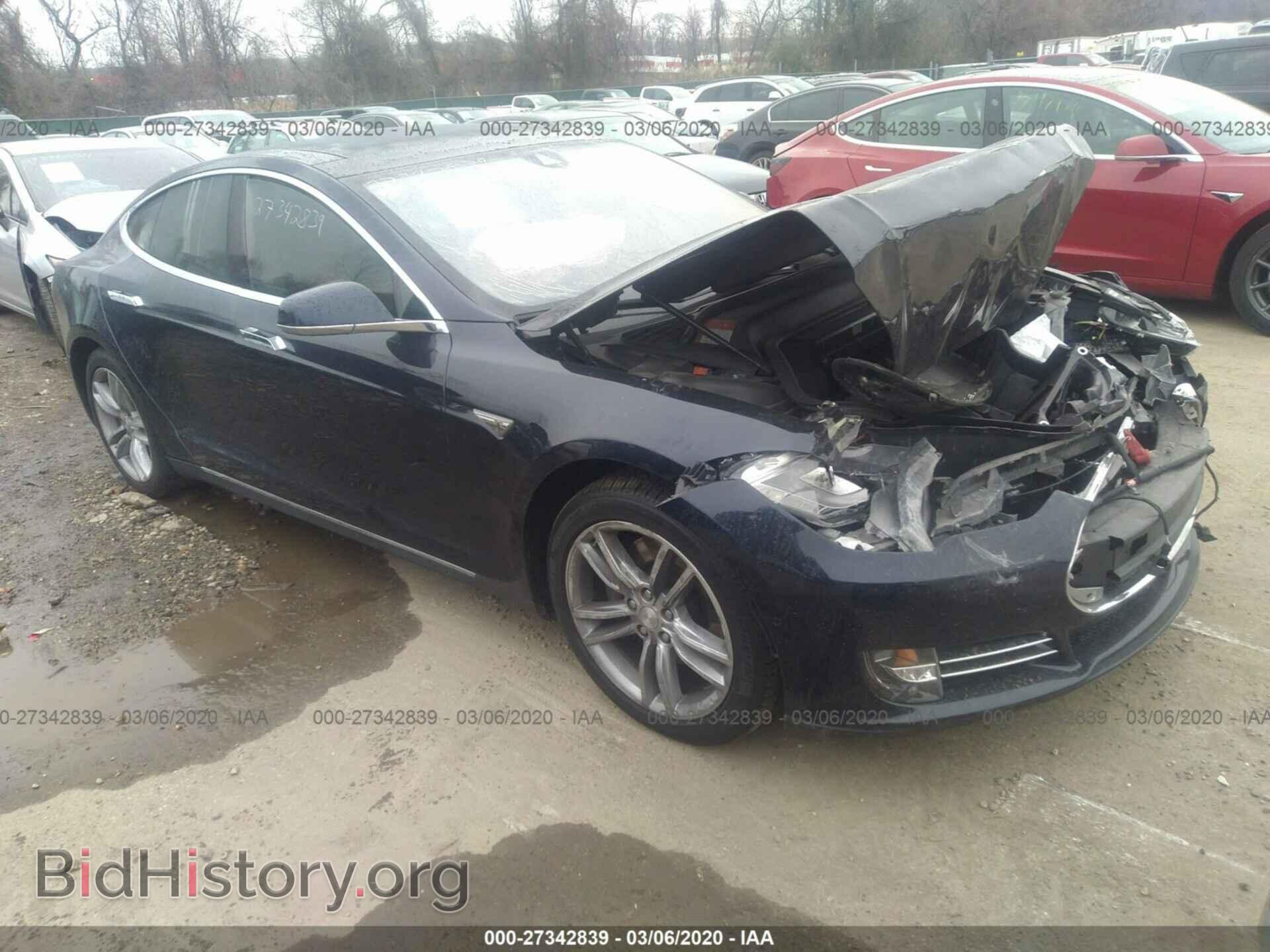 Photo 5YJSA1H10EFP65694 - TESLA MODEL S 2014