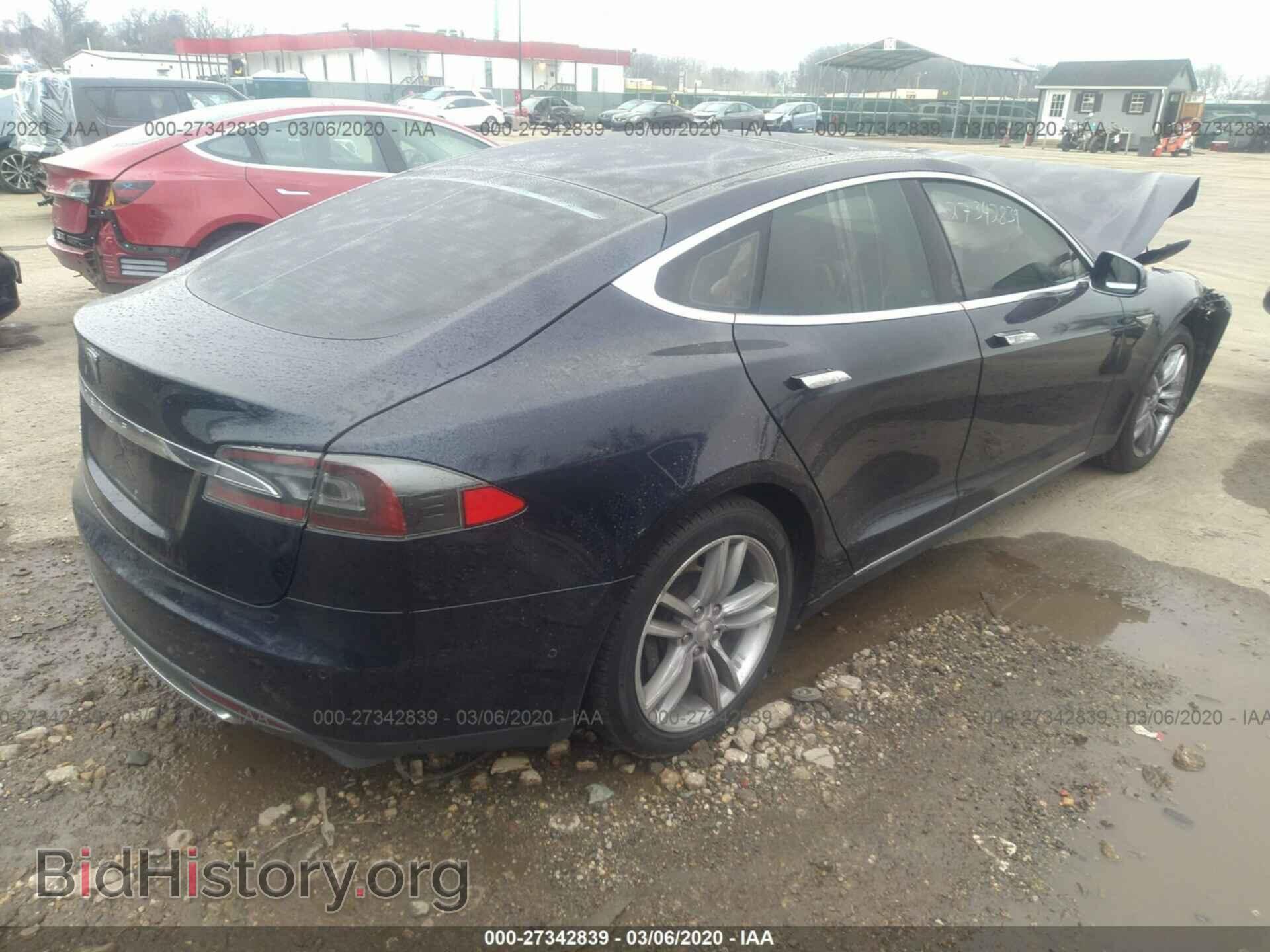 2014 TESLA MODEL S - VIN: 5YJSA1H10EFP65694 - Photo 4