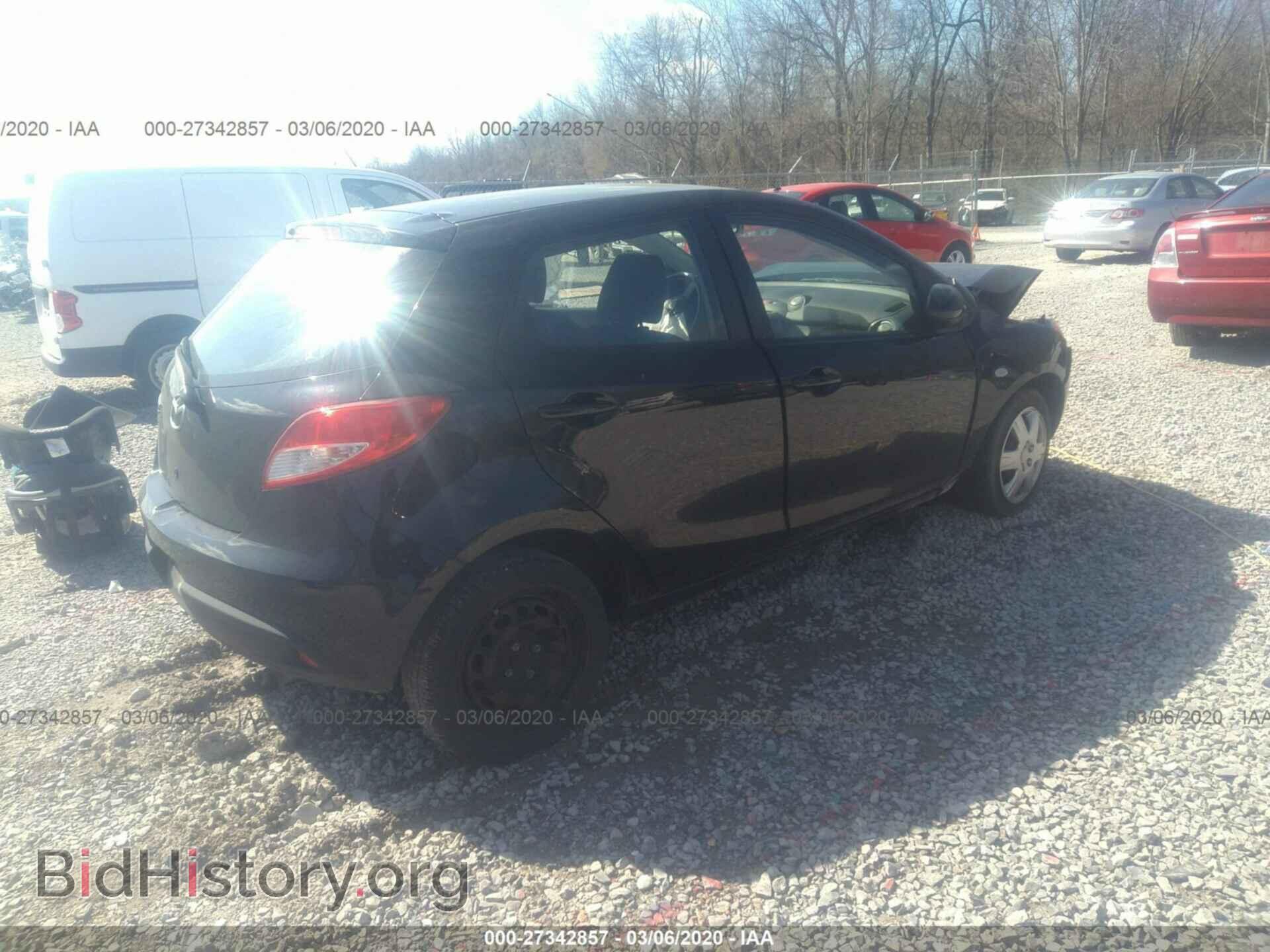 2012 MAZDA MAZDA2 - VIN: JM1DE1KY0C0141280 - Фото 4