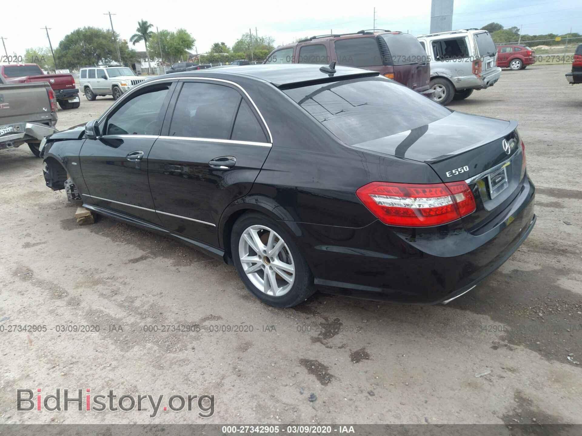2012 MERCEDES-BENZ E - VIN: WDDHF9BB9CA524501 - Фото 3