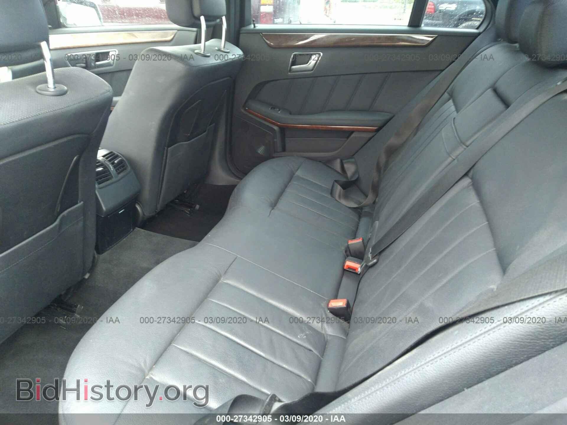 2012 MERCEDES-BENZ E - VIN: WDDHF9BB9CA524501 - Фото 8
