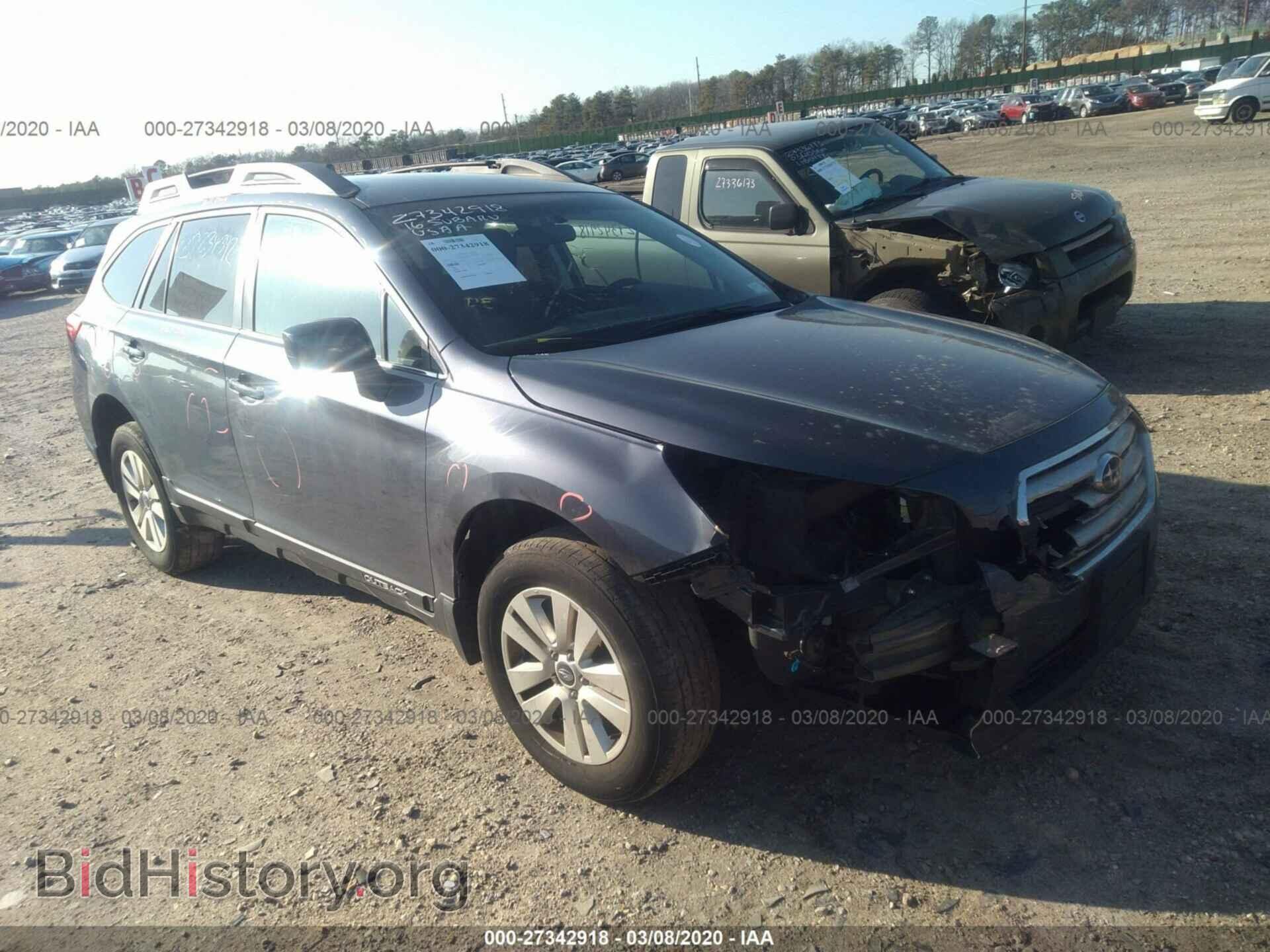 Photo 4S4BSACC5G3350307 - SUBARU OUTBACK 2016