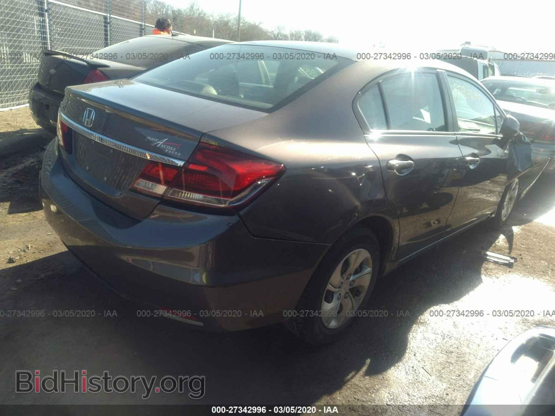 2013 HONDA CIVIC - VIN: 19XFB2F59DE006217 - Фото 4