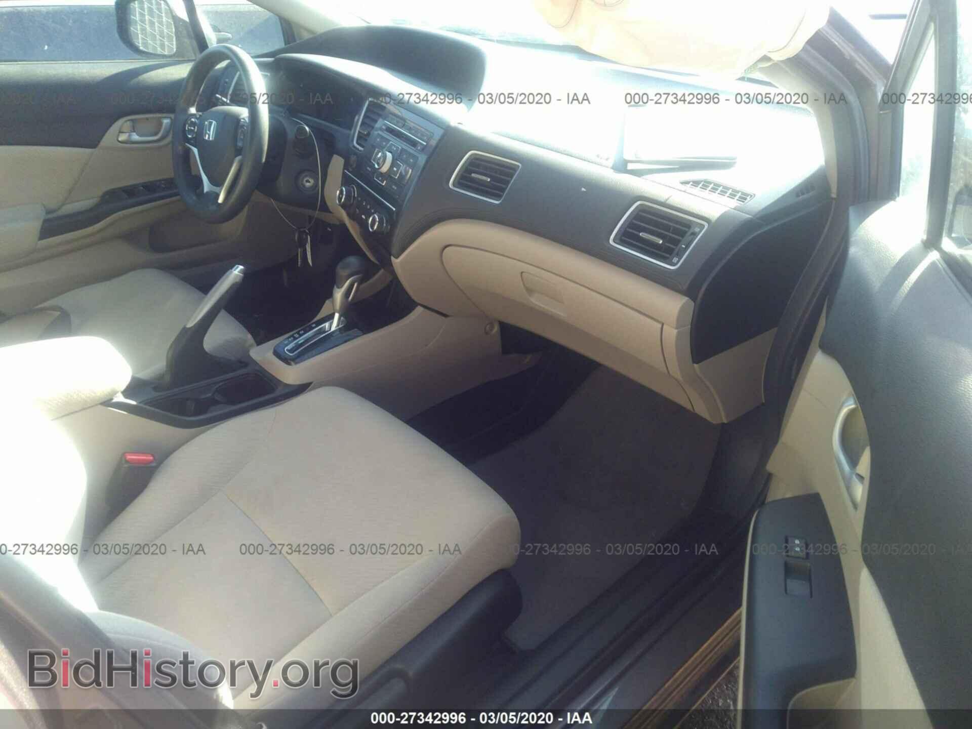 2013 HONDA CIVIC - VIN: 19XFB2F59DE006217 - Фото 5
