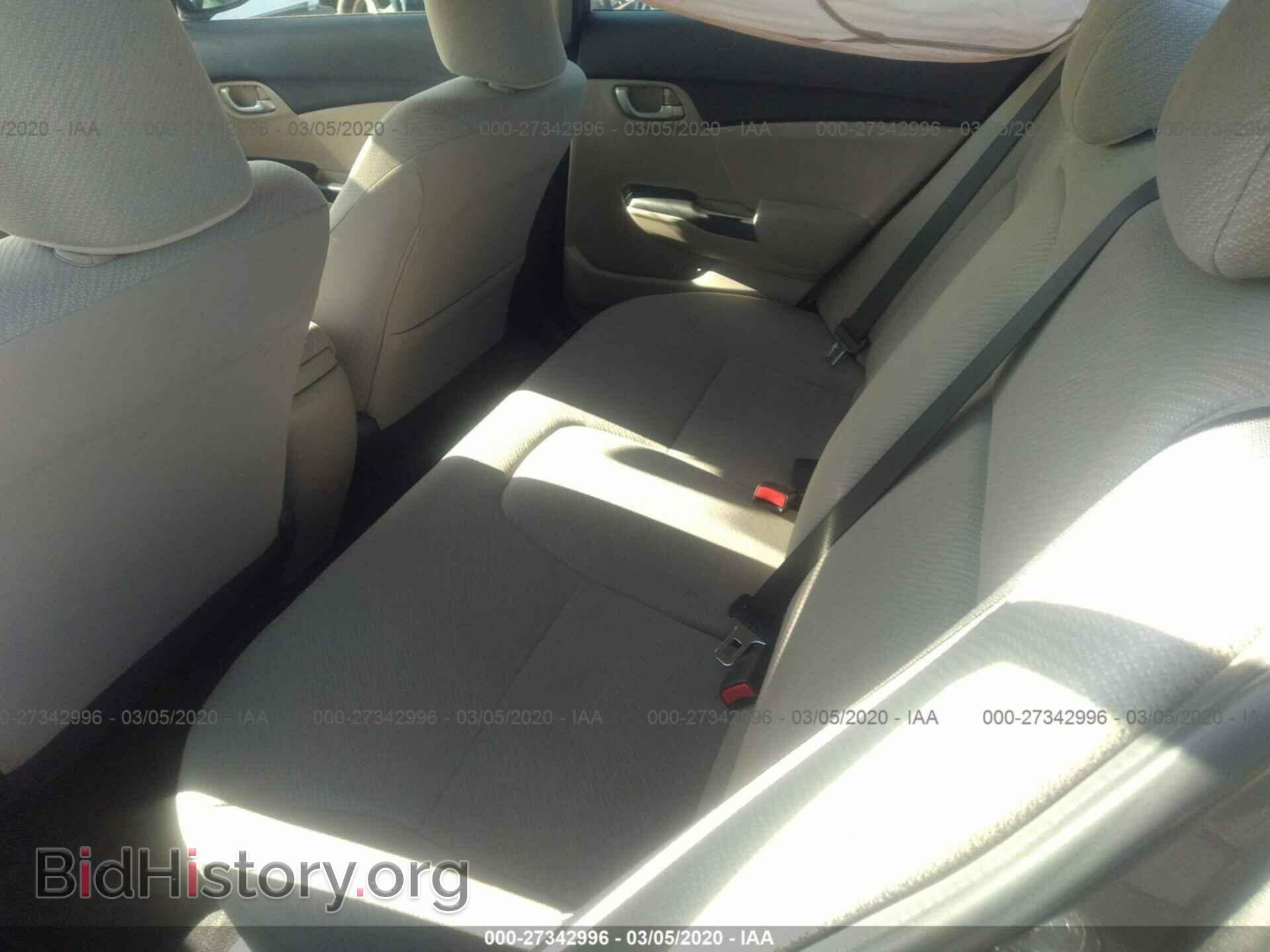 2013 HONDA CIVIC - VIN: 19XFB2F59DE006217 - Фото 8