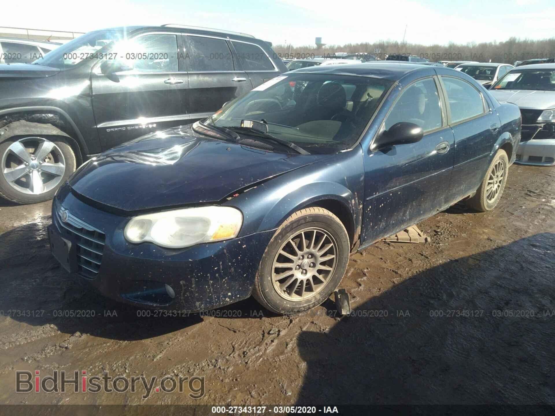 2005 CHRYSLER SEBRING - VIN: 1C3EL56R35N634482 - Фото 2