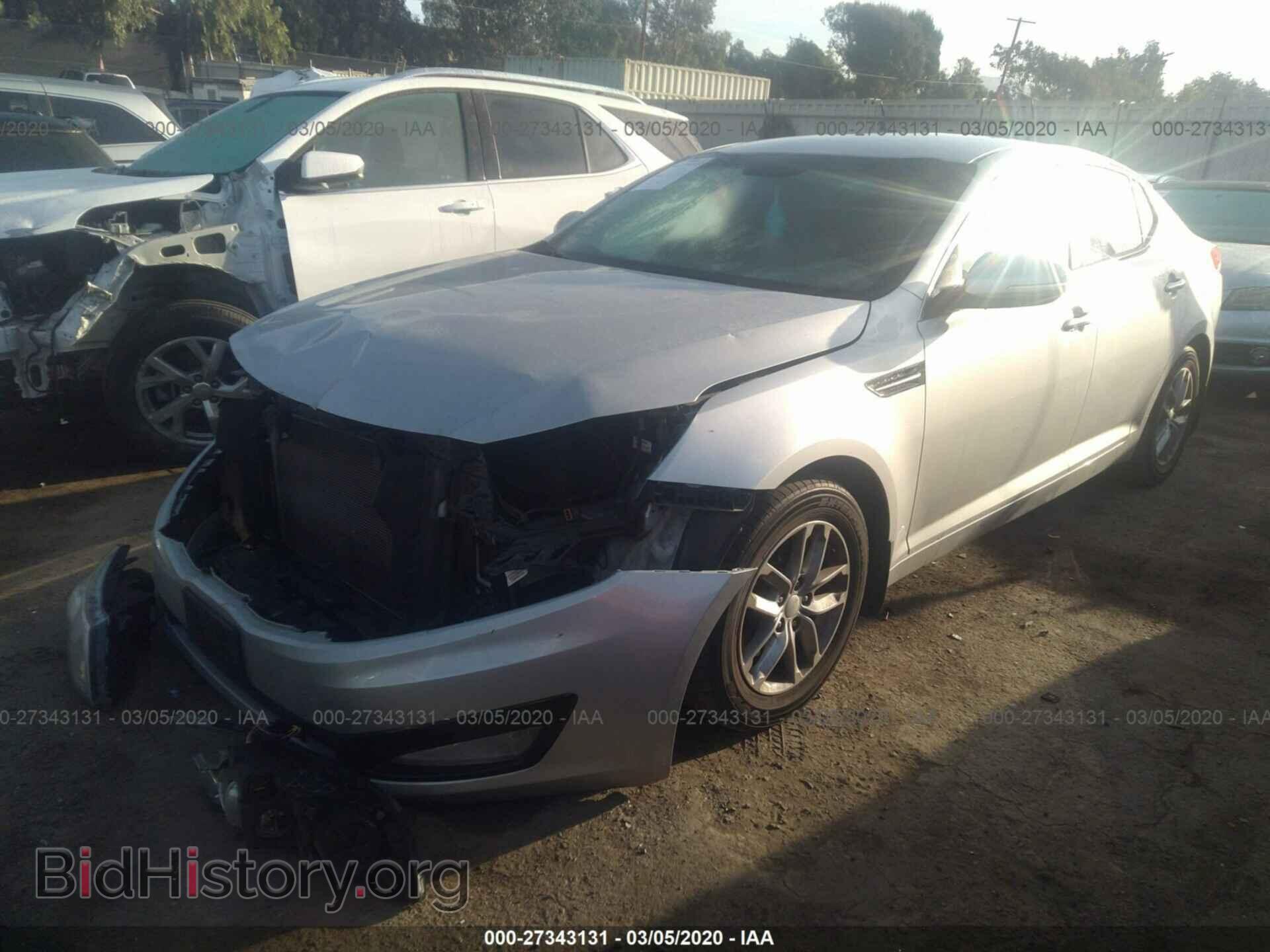 2013 KIA OPTIMA - VIN: 5XXGM4A75DG257830 - Фото 2