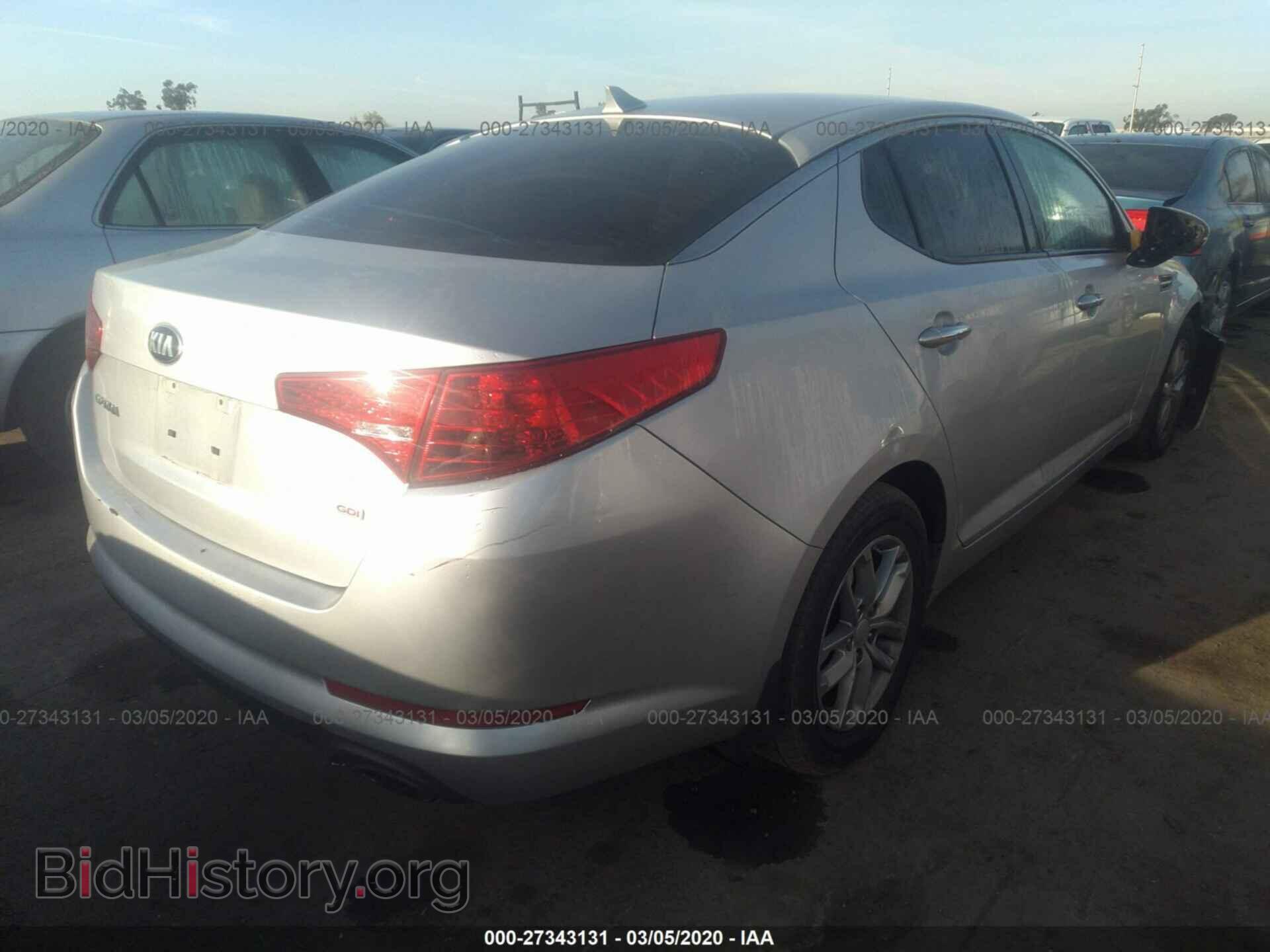 2013 KIA OPTIMA - VIN: 5XXGM4A75DG257830 - Фото 4