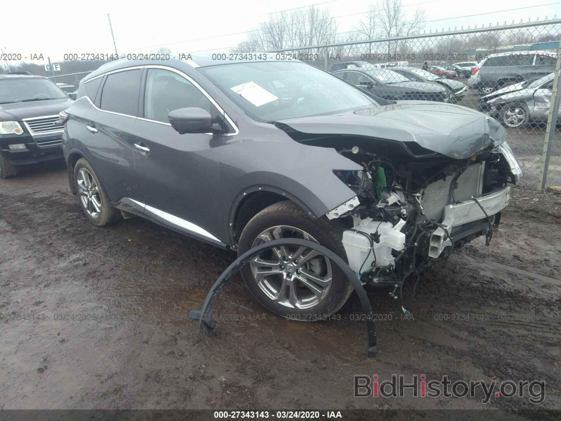 Photo 5N1AZ2MH1JN137843 - NISSAN MURANO 2018