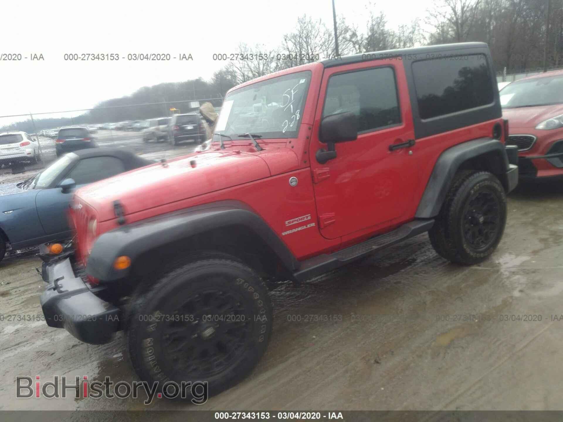2011 JEEP WRANGLER - VIN: 1J4AA2D11BL589765 - Фото 2