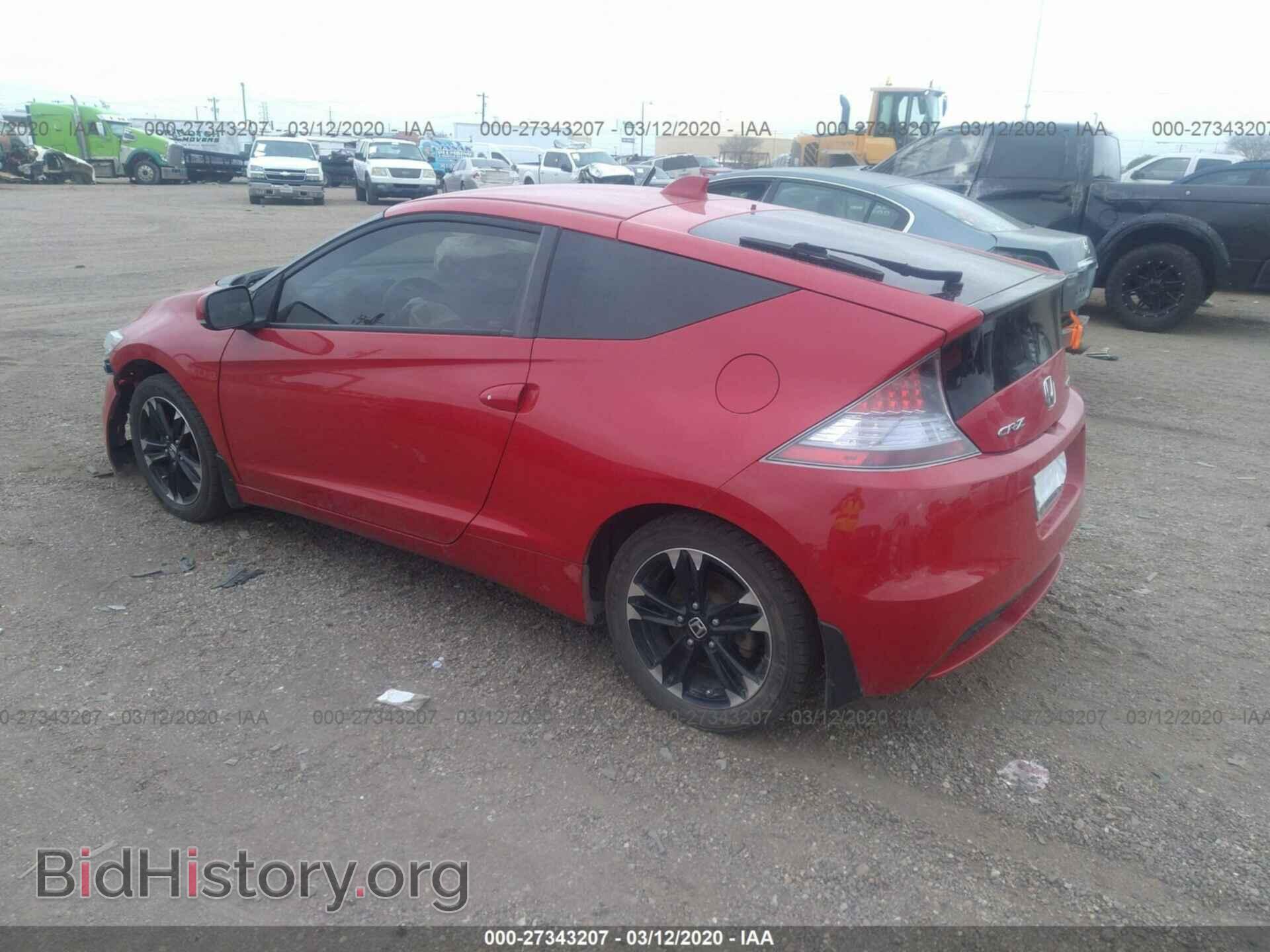 2014 HONDA CR-Z - VIN: JHMZF1D60ES001069 - Фото 3