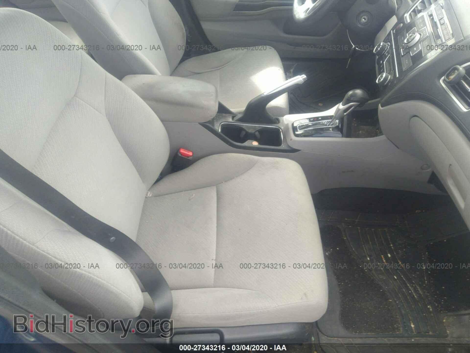 2013 HONDA CIVIC - VIN: 19XFB2F82DE278201 - Photo 5