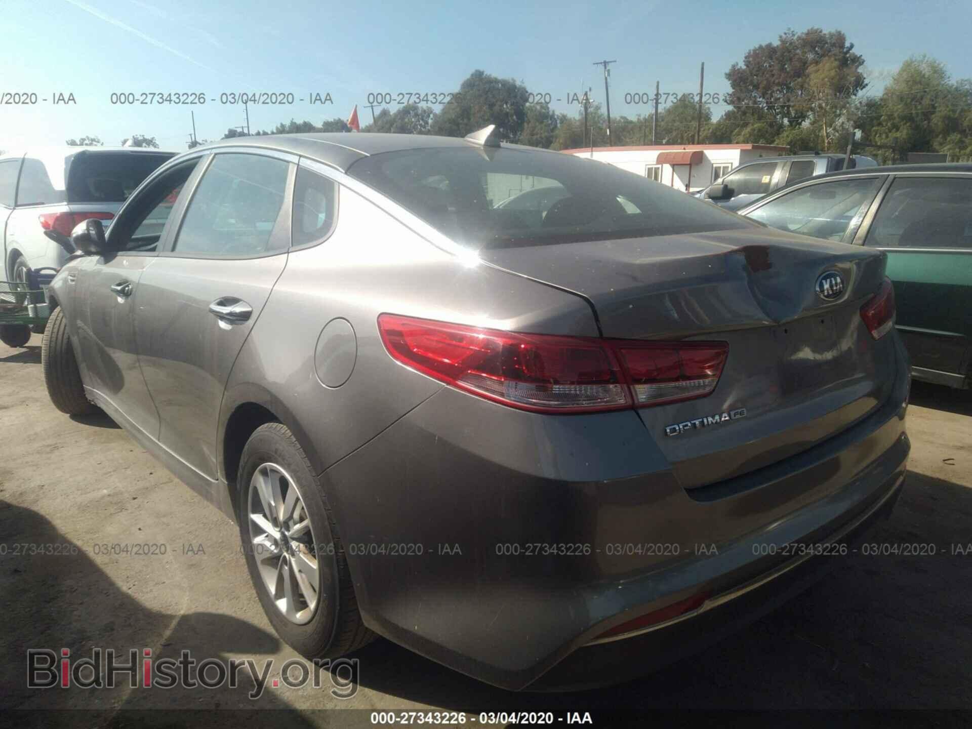2016 KIA OPTIMA - VIN: 5XXGT4L30GG112695 - Фото 3
