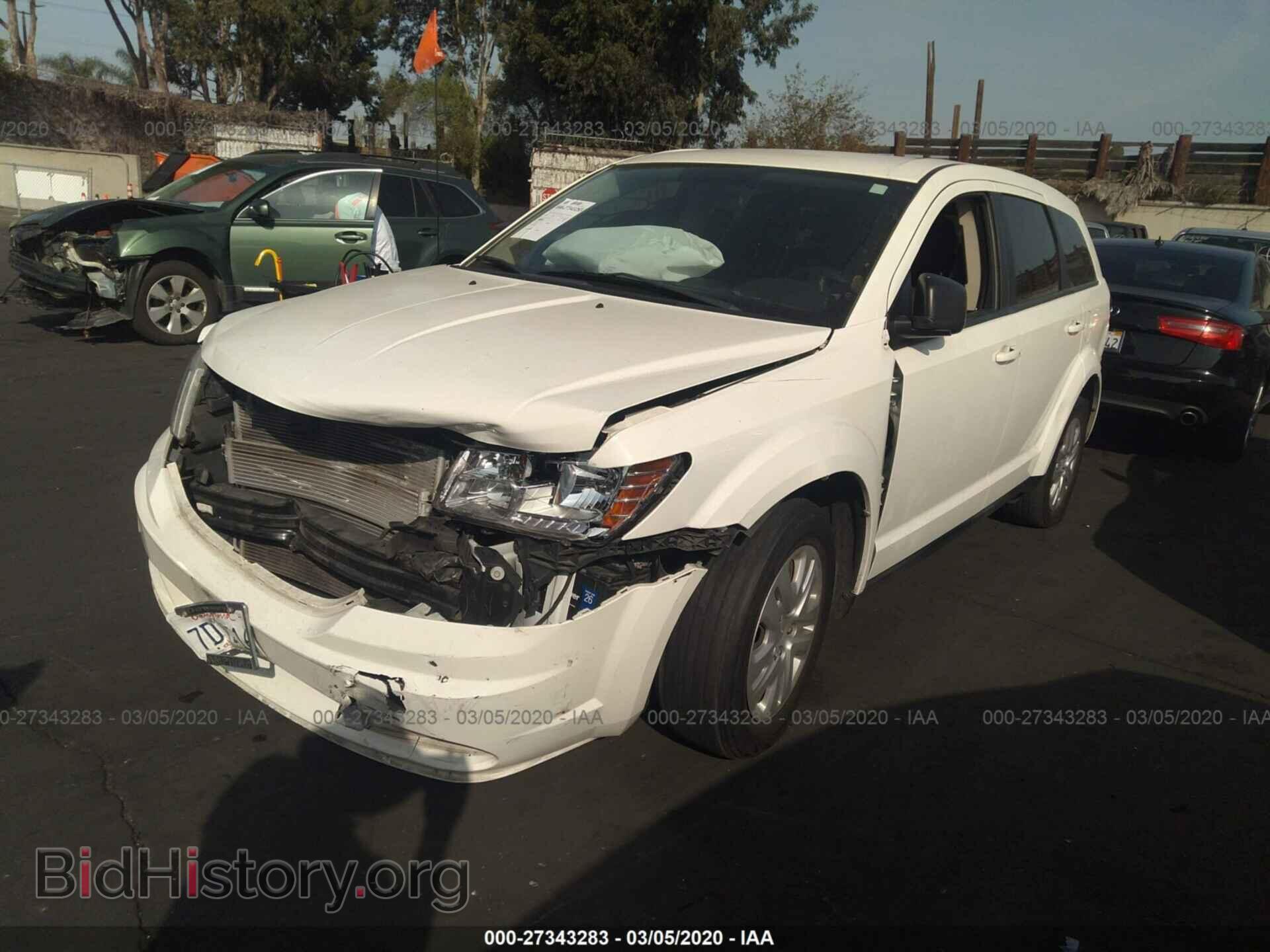 2014 DODGE JOURNEY - VIN: 3C4PDCAB1ET164100 - Photo 2