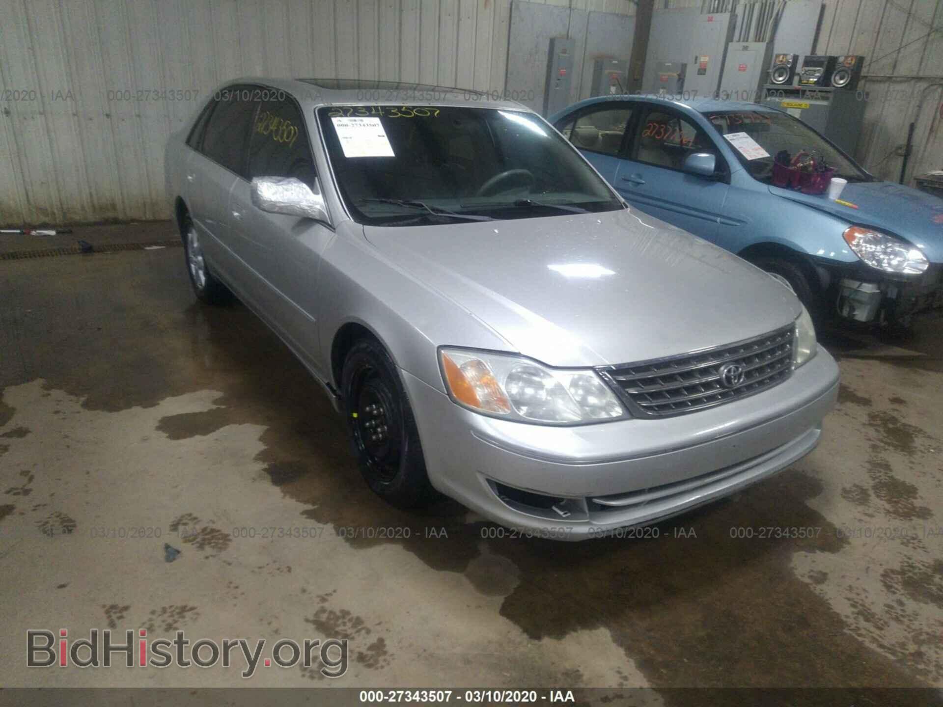 Photo 4T1BF28B43U334694 - TOYOTA AVALON 2003