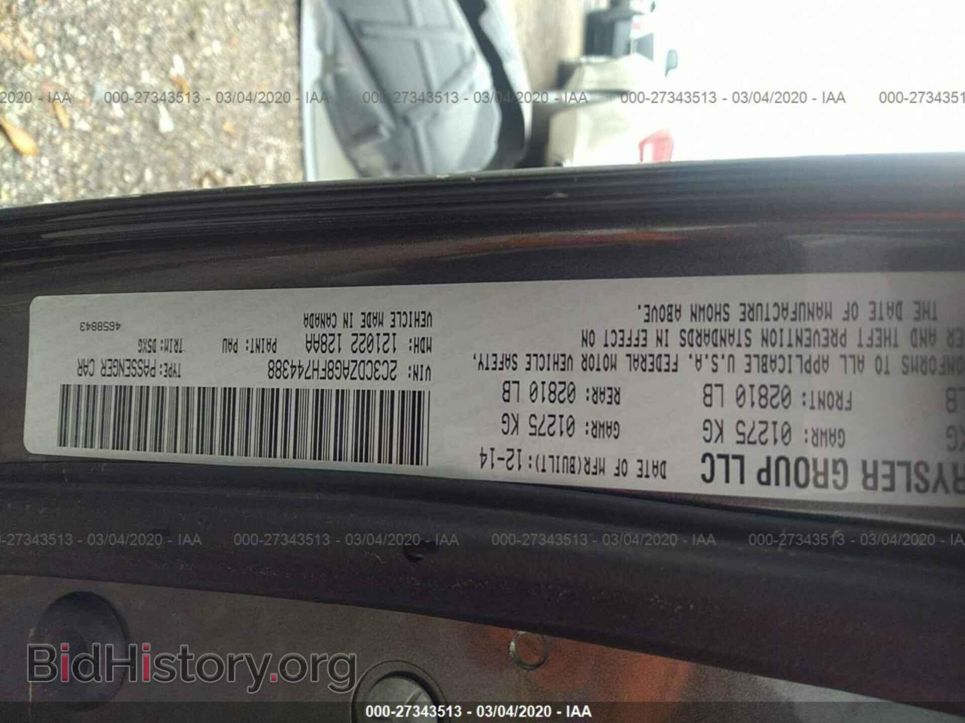 2015 DODGE CHALLENGER - VIN: 2C3CDZAG8FH744388 - Photo 9