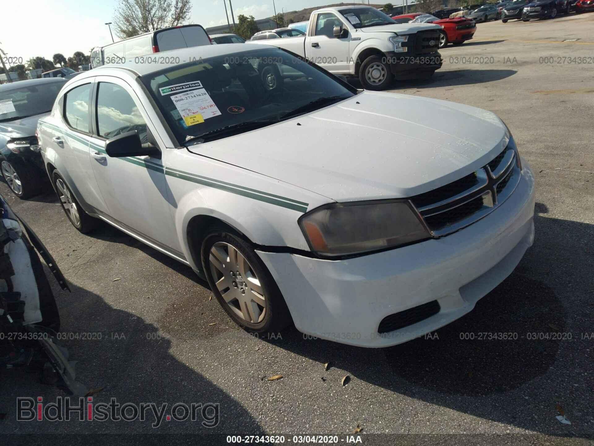 Photo 1C3CDZAB7DN633954 - DODGE AVENGER 2013