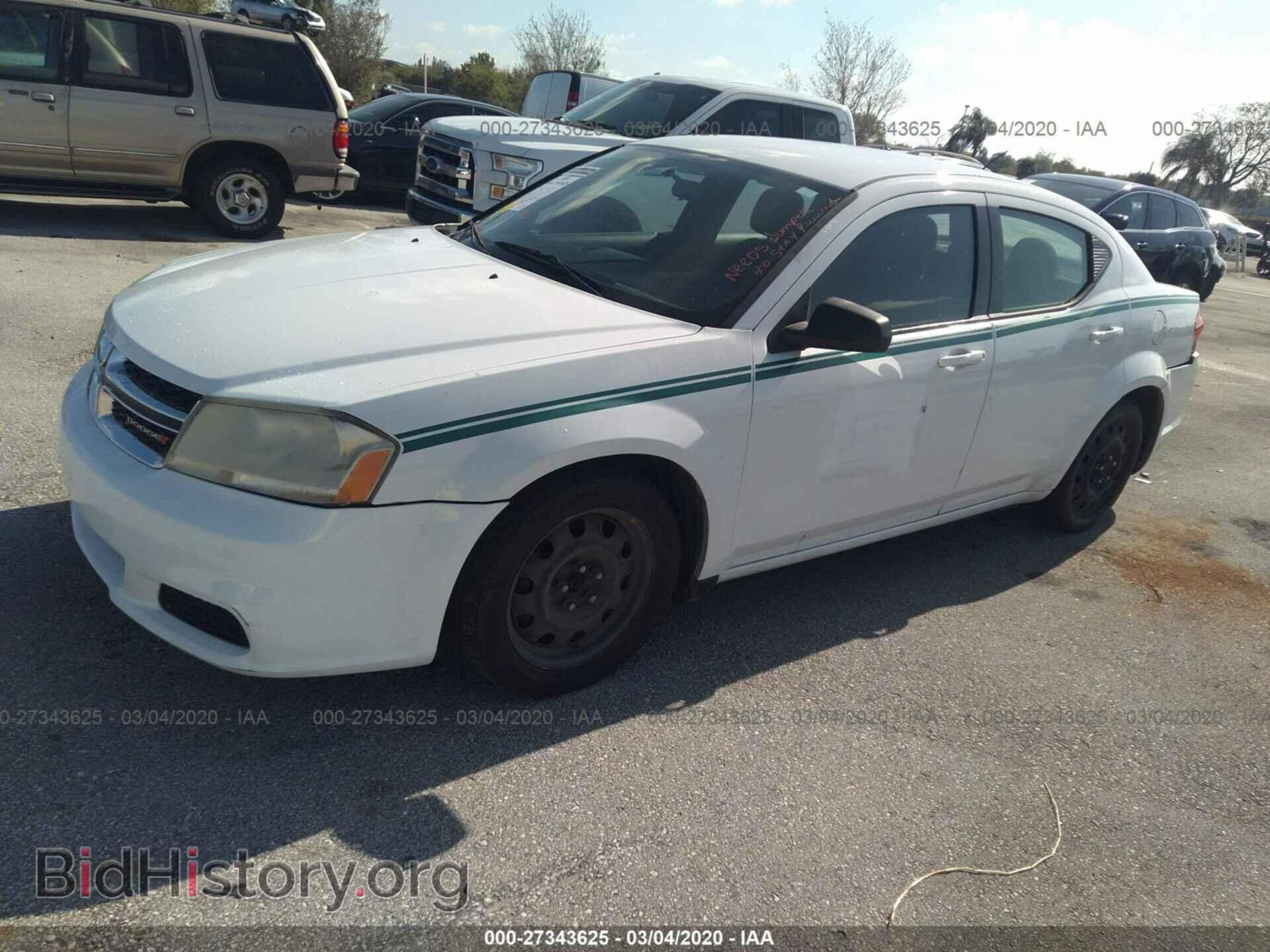 2013 DODGE AVENGER - VIN: 1C3CDZAB2DN633957 - Photo 2