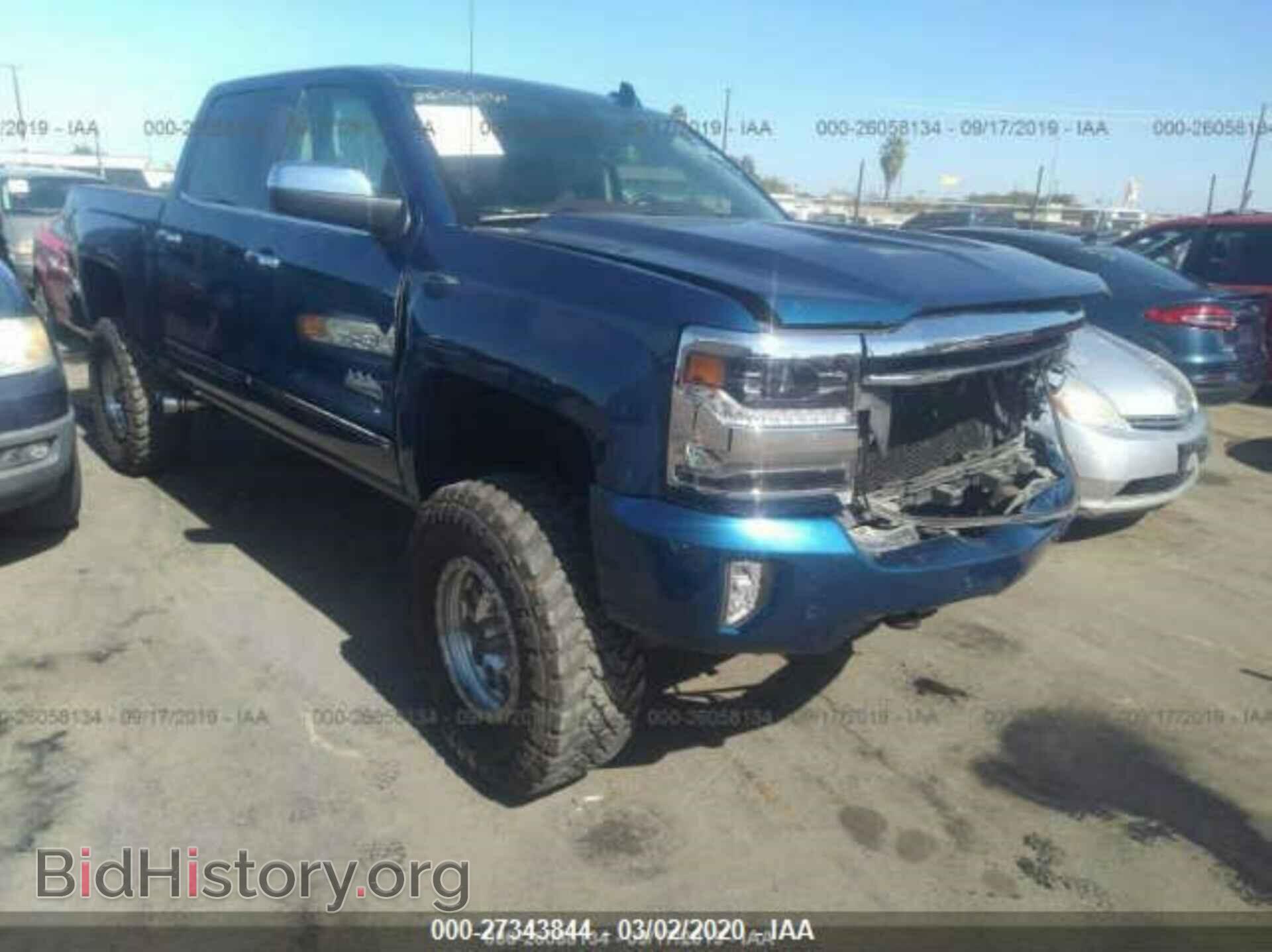Фотография 3GCUKTEC1GG241278 - CHEVROLET SILVERADO 1500 2016