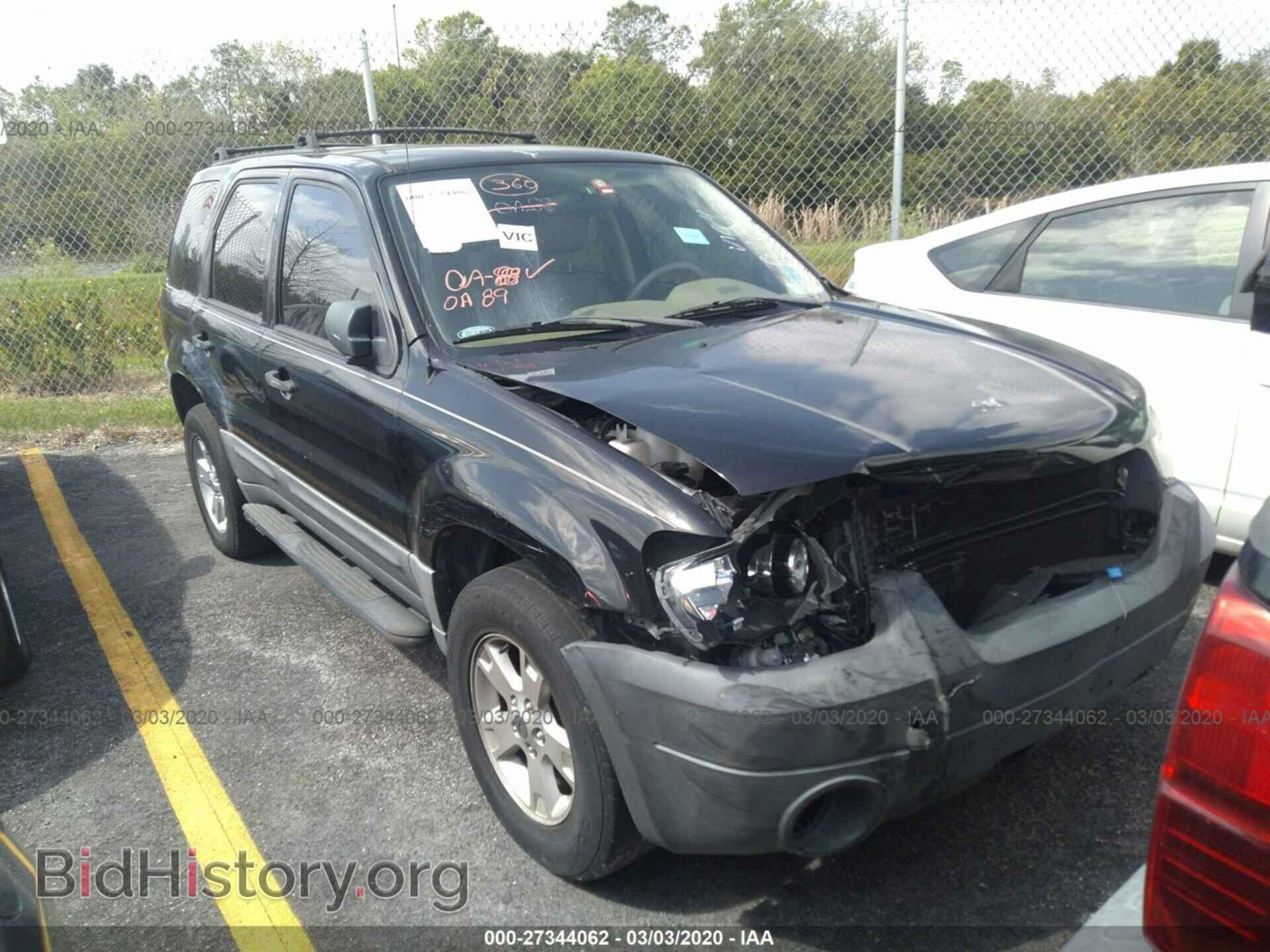 Photo 1FMYU03135KB94977 - FORD ESCAPE 2005
