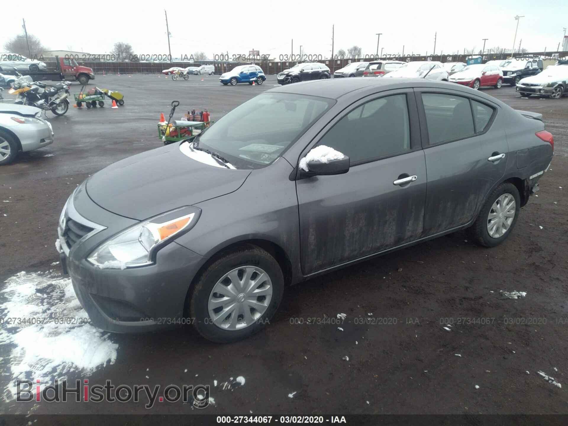 2019 NISSAN VERSA - VIN: 3N1CN7AP3KL877481 - Фото 2