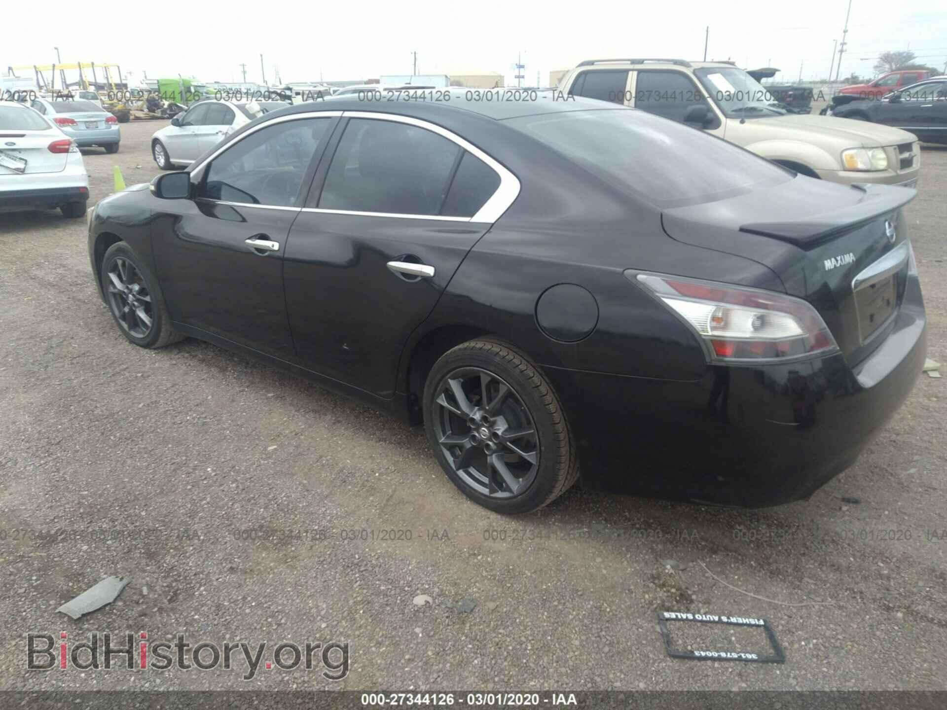 2012 NISSAN MAXIMA - VIN: 1N4AA5AP3CC831494 - Фото 3