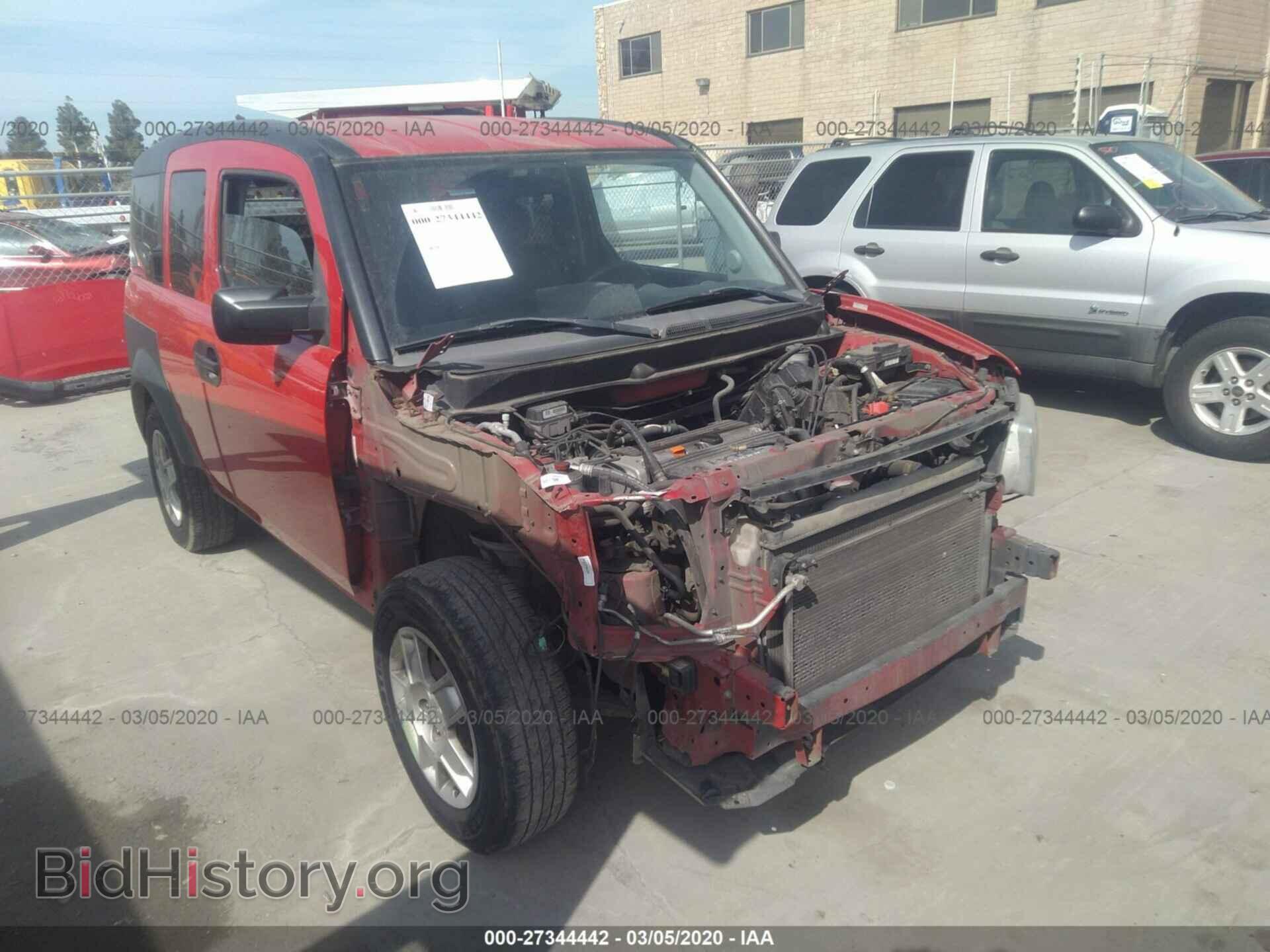 Фотография 5J6YH28376L022942 - HONDA ELEMENT 2006