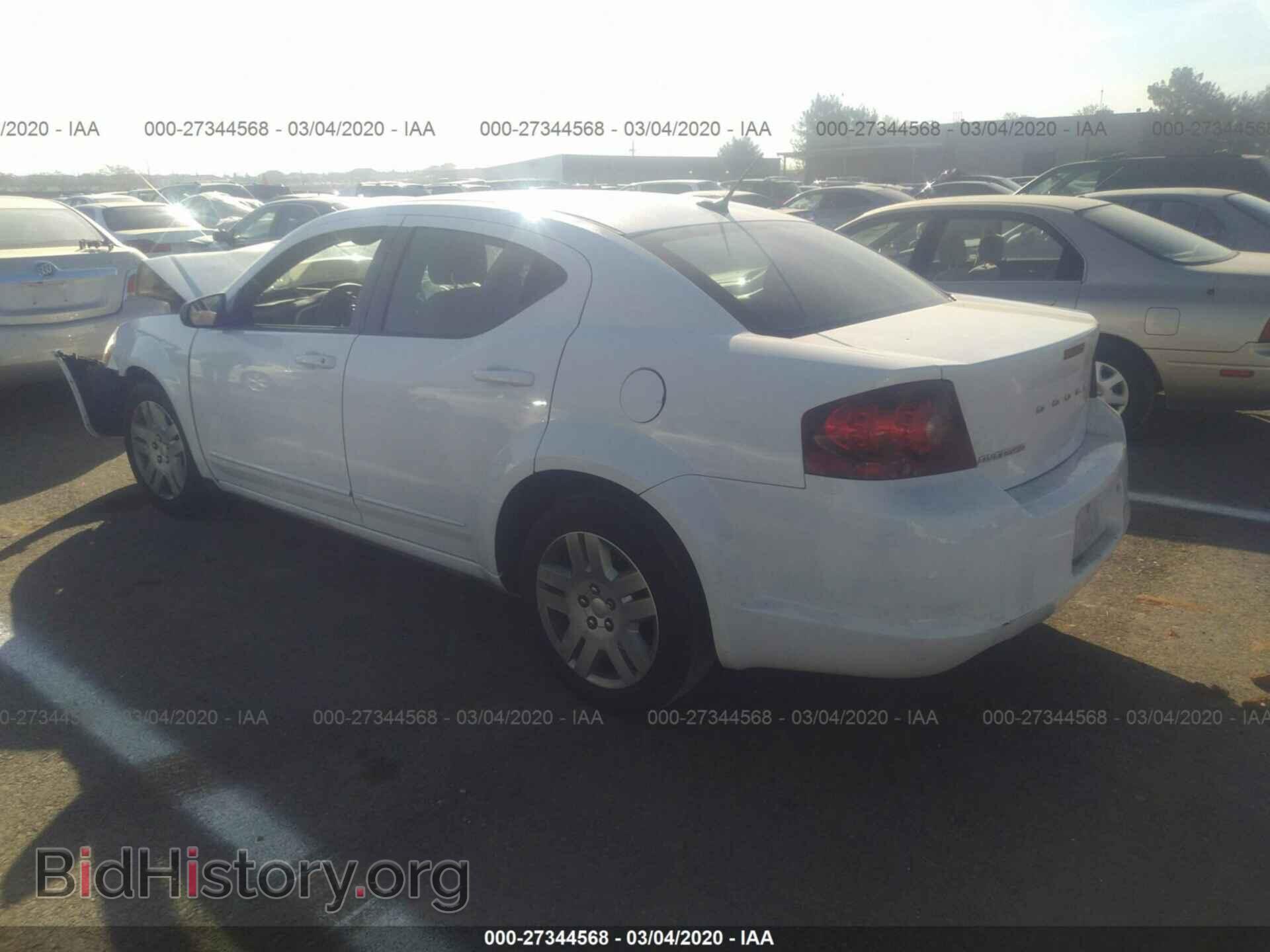 2012 DODGE AVENGER - VIN: 1C3CDZAB3CN193875 - Фото 3