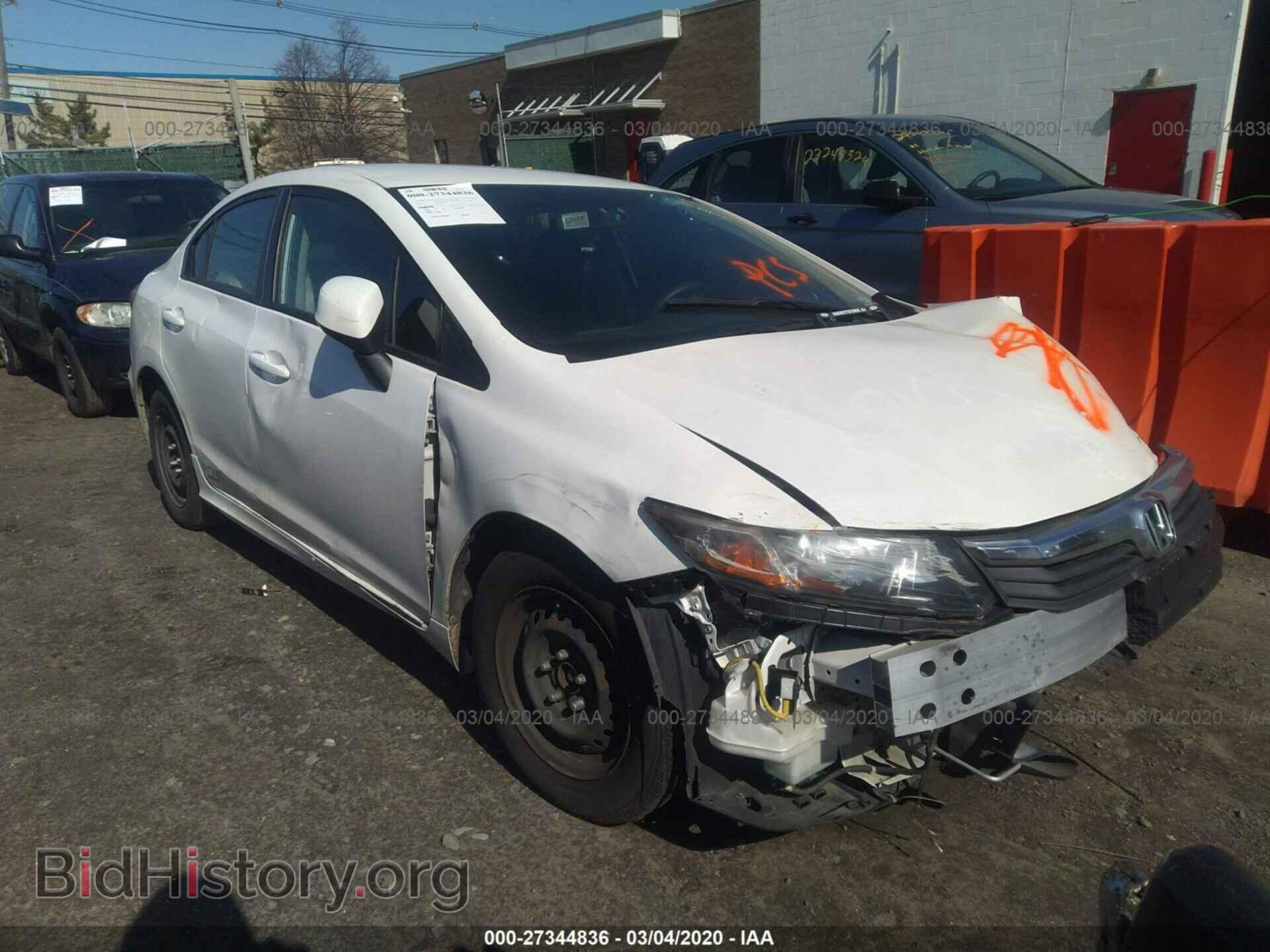 Фотография 19XFB2F50CE315220 - HONDA CIVIC 2012
