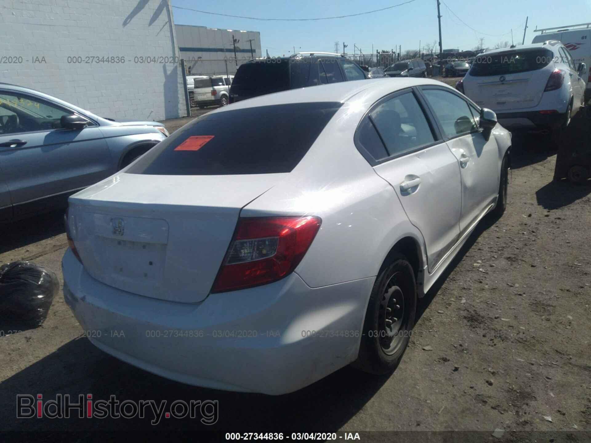2012 HONDA CIVIC - VIN: 19XFB2F50CE315220 - Photo 4