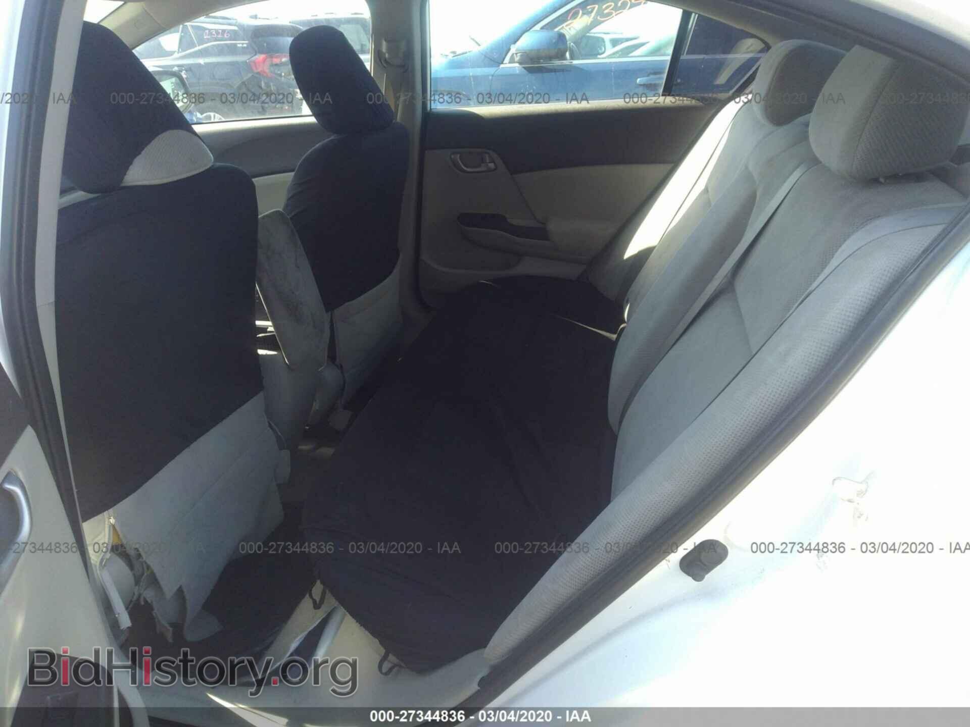2012 HONDA CIVIC - VIN: 19XFB2F50CE315220 - Photo 8