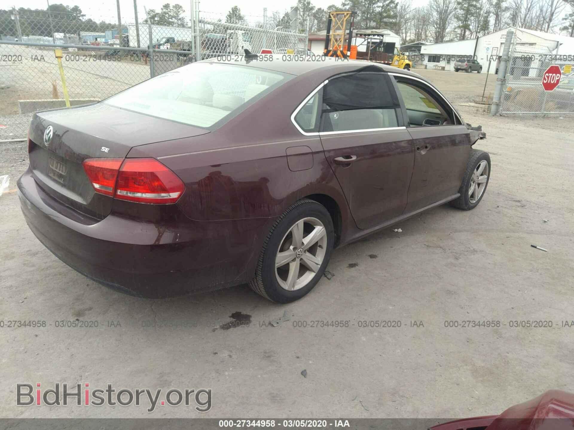 2013 VOLKSWAGEN PASSAT - VIN: 1VWBP7A39DC113520 - Фото 4