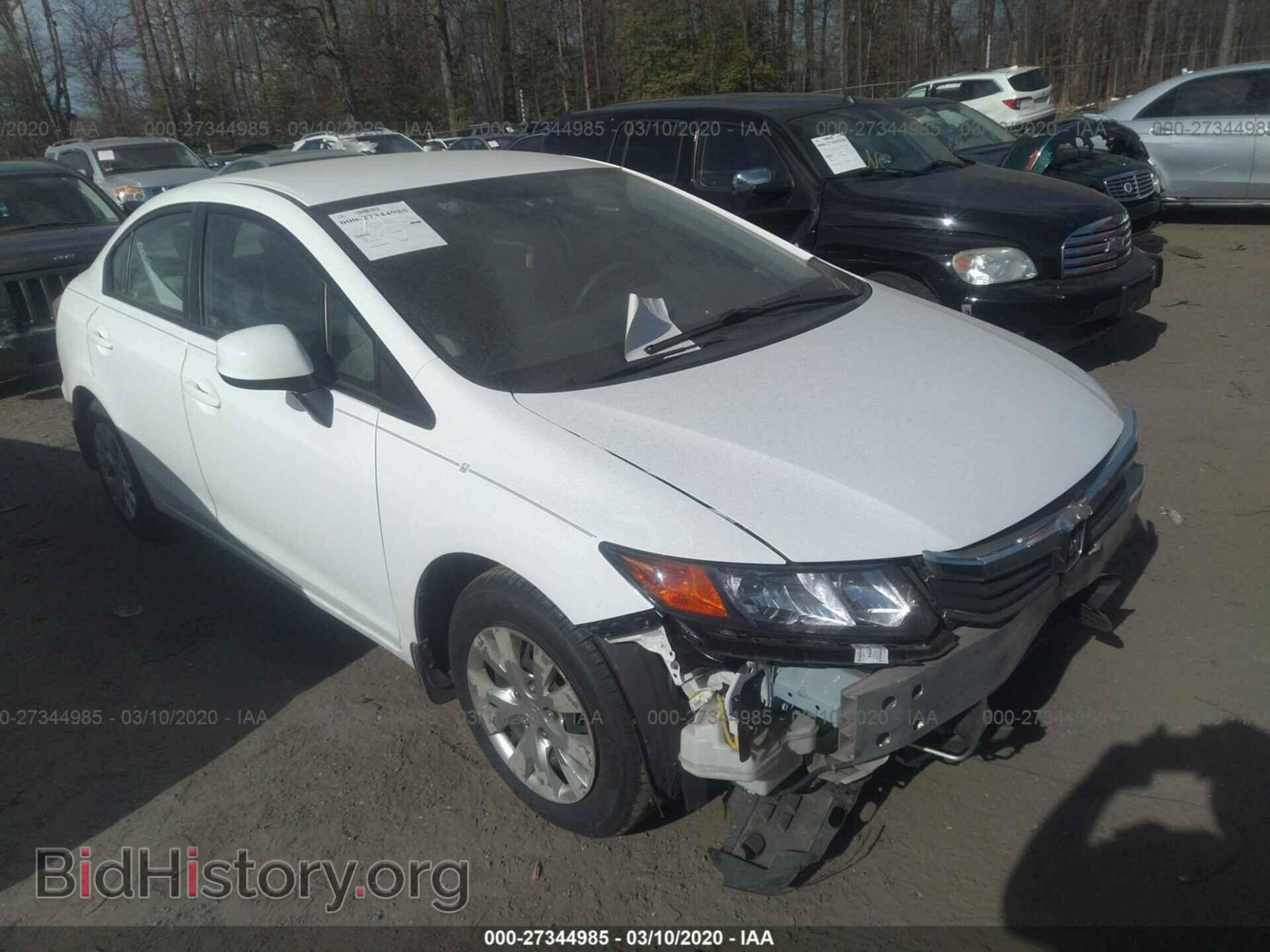 Фотография 19XFB2F5XCE106129 - HONDA CIVIC 2012
