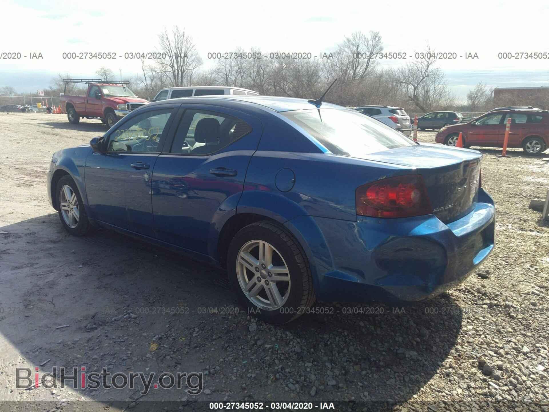 2012 DODGE AVENGER - VIN: 1C3CDZCB1CN162606 - Фото 3