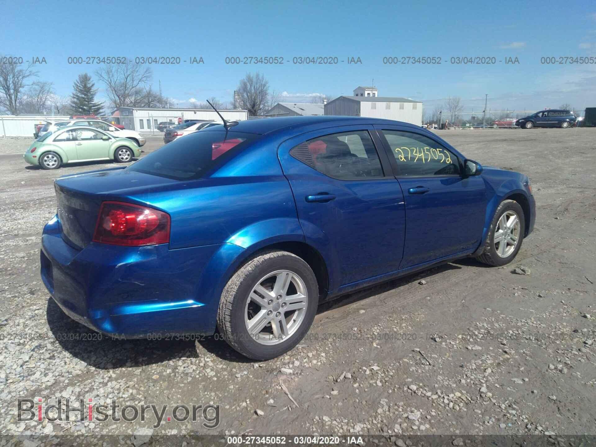 2012 DODGE AVENGER - VIN: 1C3CDZCB1CN162606 - Фото 4