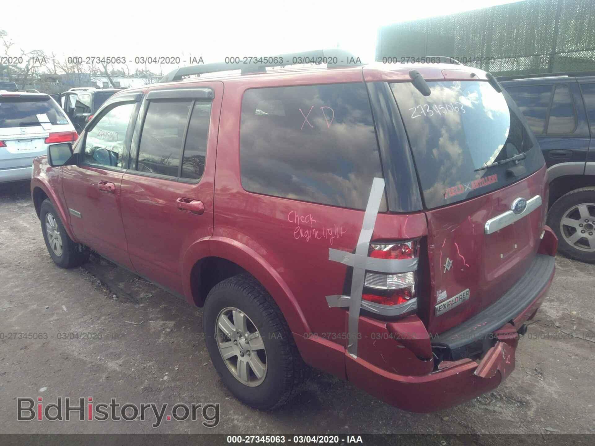 2008 FORD EXPLORER - VIN: 1FMEU73EX8UA04468 - Фото 3