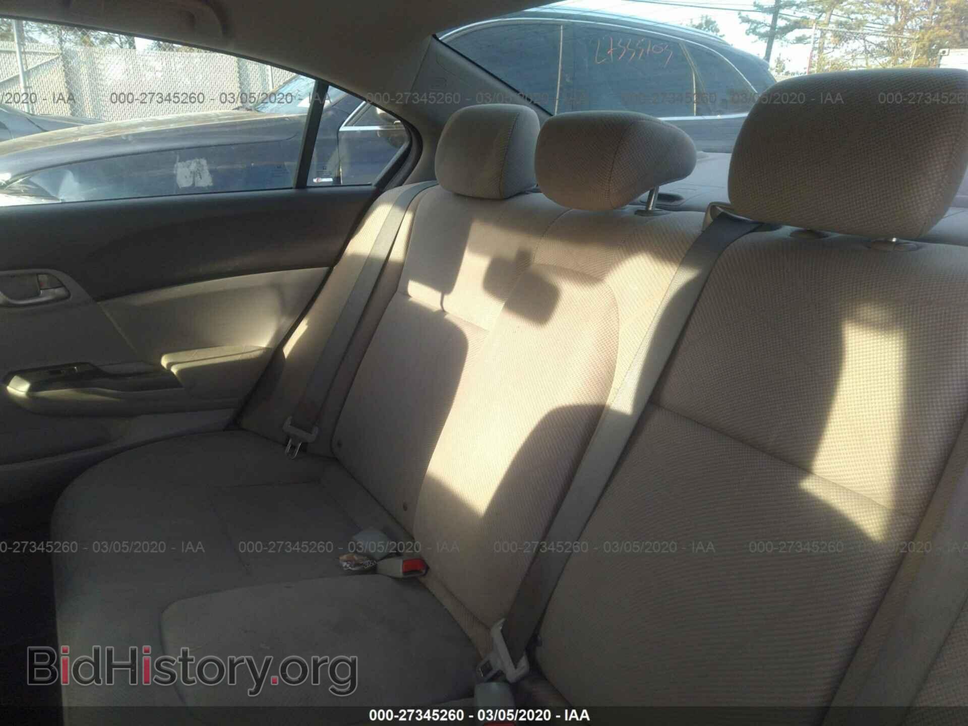 2012 HONDA CIVIC - VIN: 19XFB2F52CE381588 - Photo 8