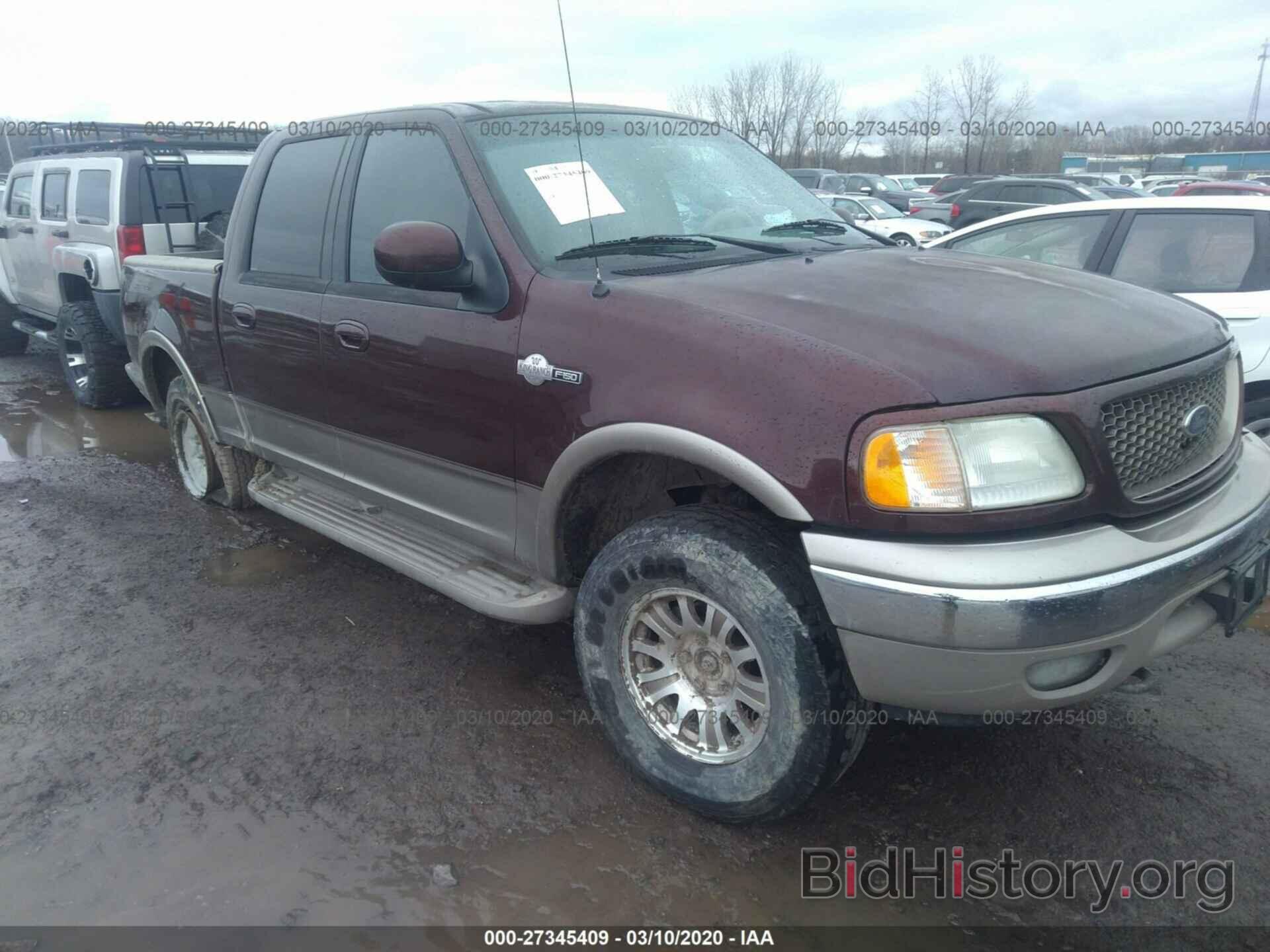 Photo 1FTRW08L61KB77968 - FORD F150 2001