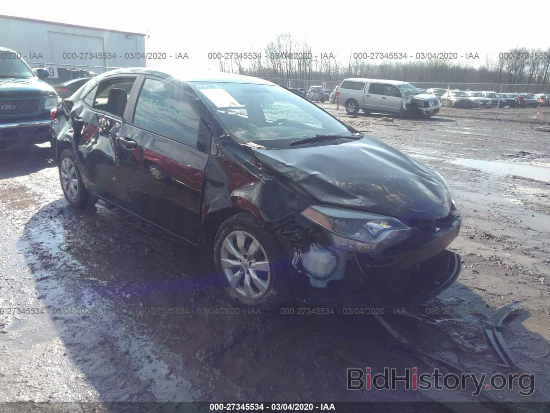 Photo 2T1BURHE9FC395909 - TOYOTA COROLLA 2015