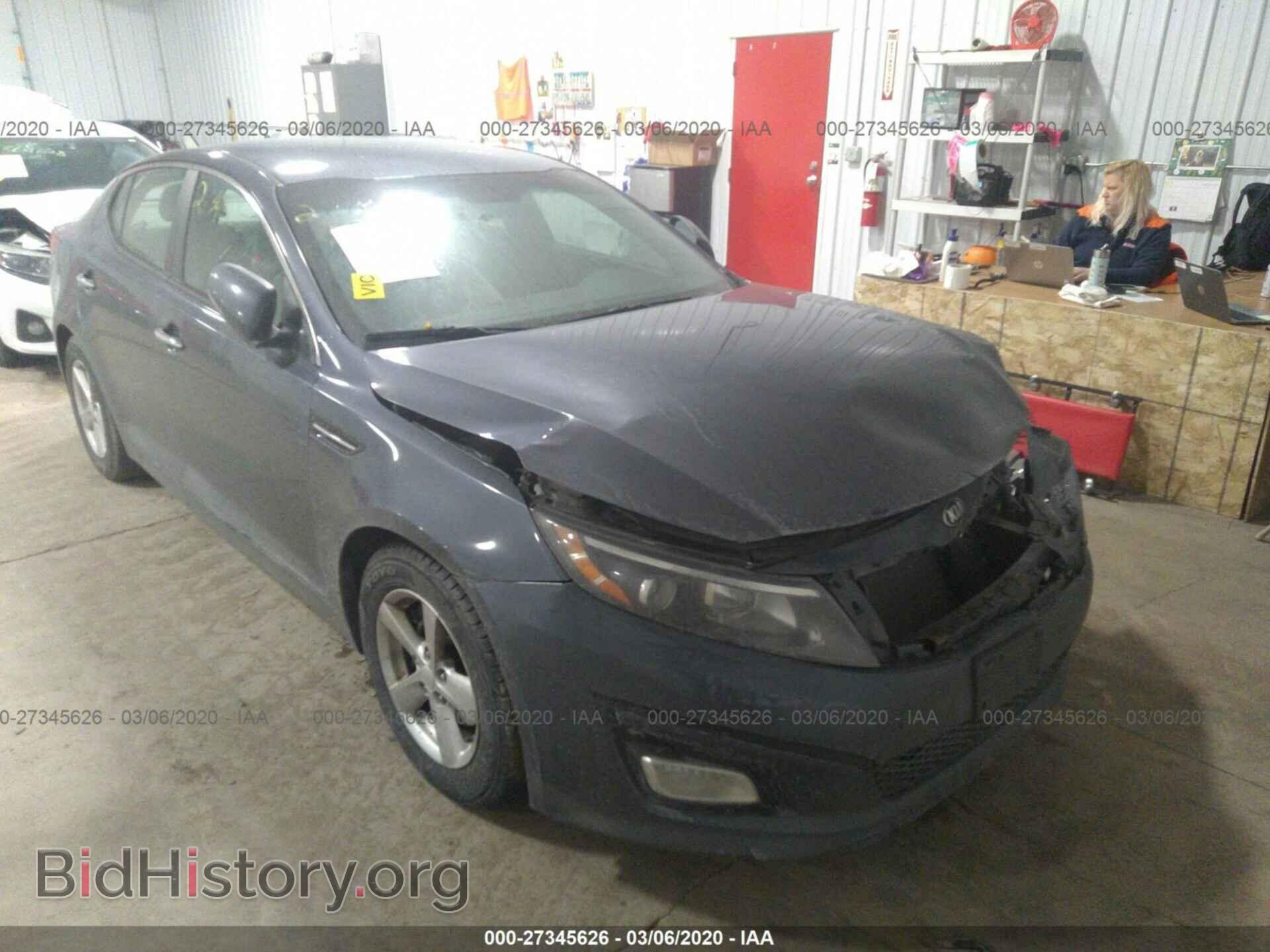 Фотография KNAGM4A70F5586732 - KIA OPTIMA 2015