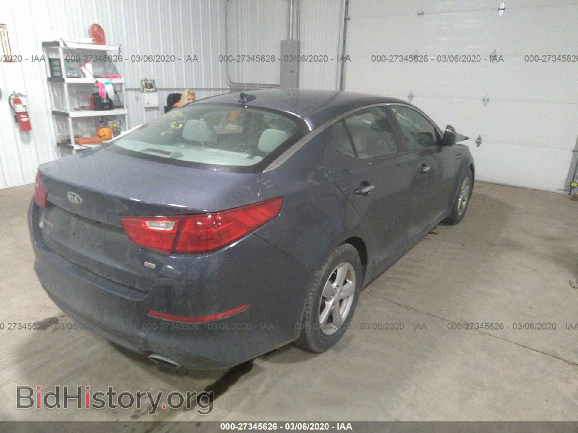2015 KIA OPTIMA - VIN: KNAGM4A70F5586732 - Photo 4
