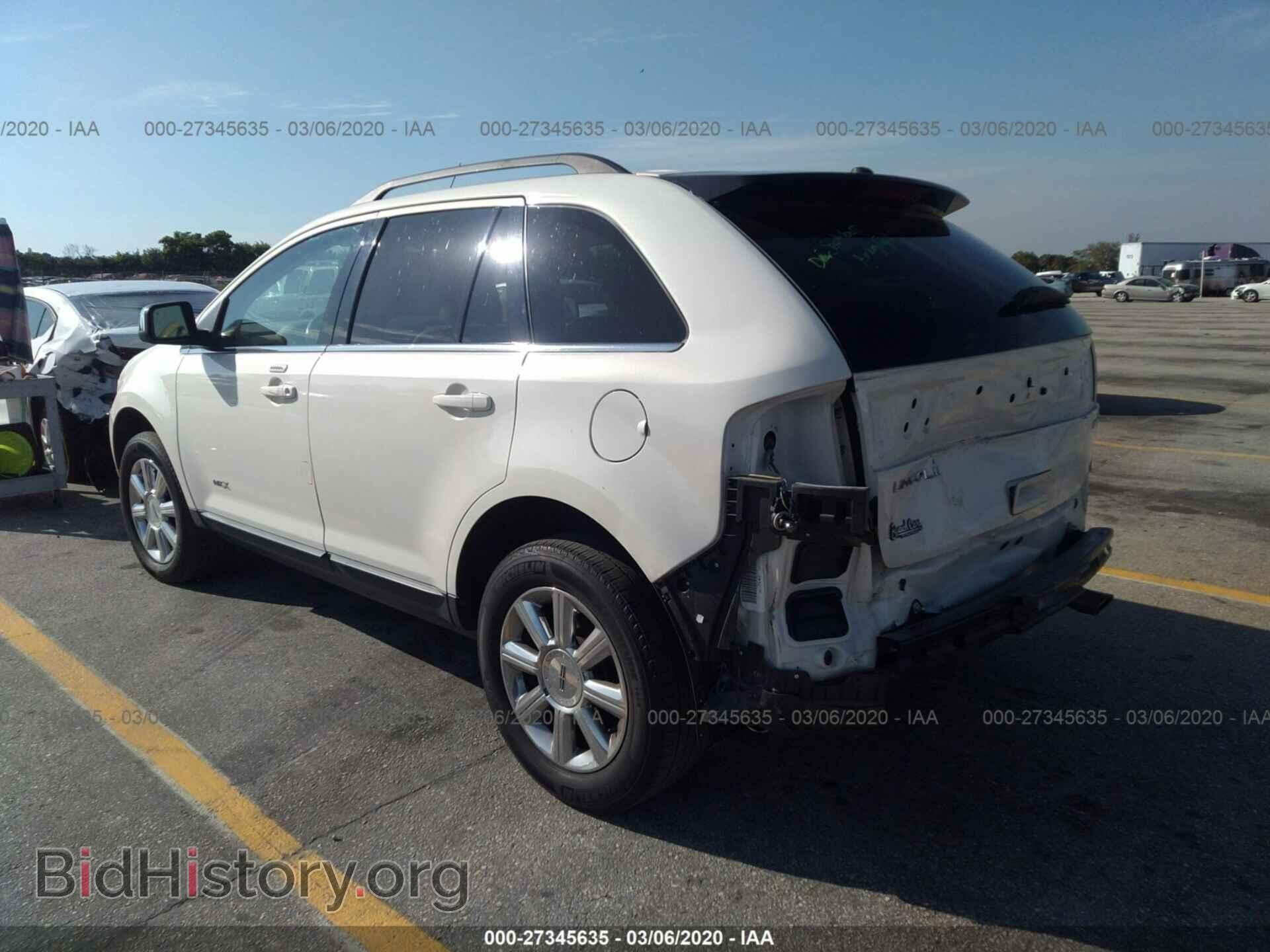 2007 LINCOLN MKX - VIN: 2LMDU68C37BJ19628 - Фото 3