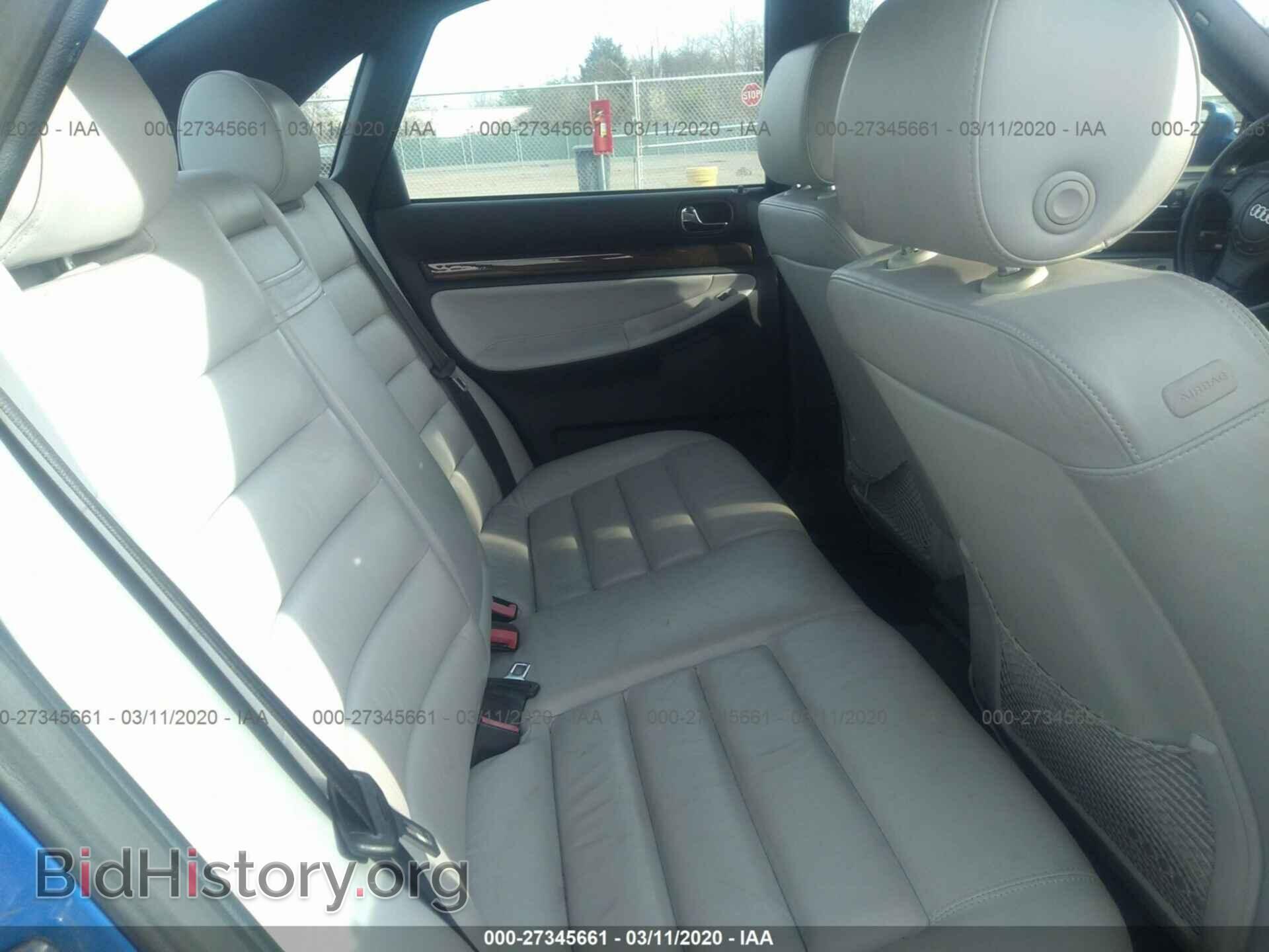 2000 AUDI S4 - VIN: WAUDD68D9YA079297 - Фото 8